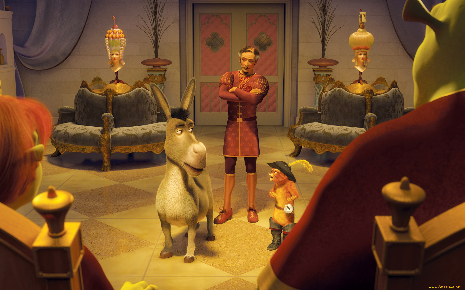 shrek, the, third, мультфильмы