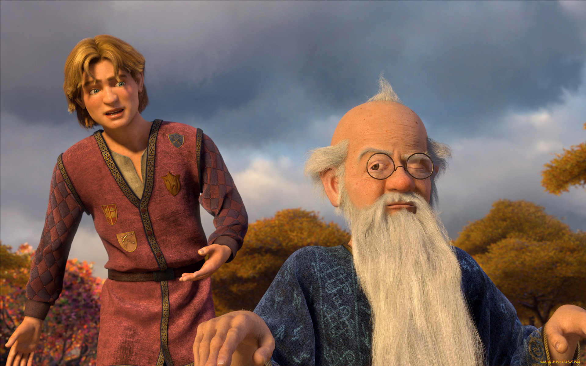 shrek, the, third, мультфильмы