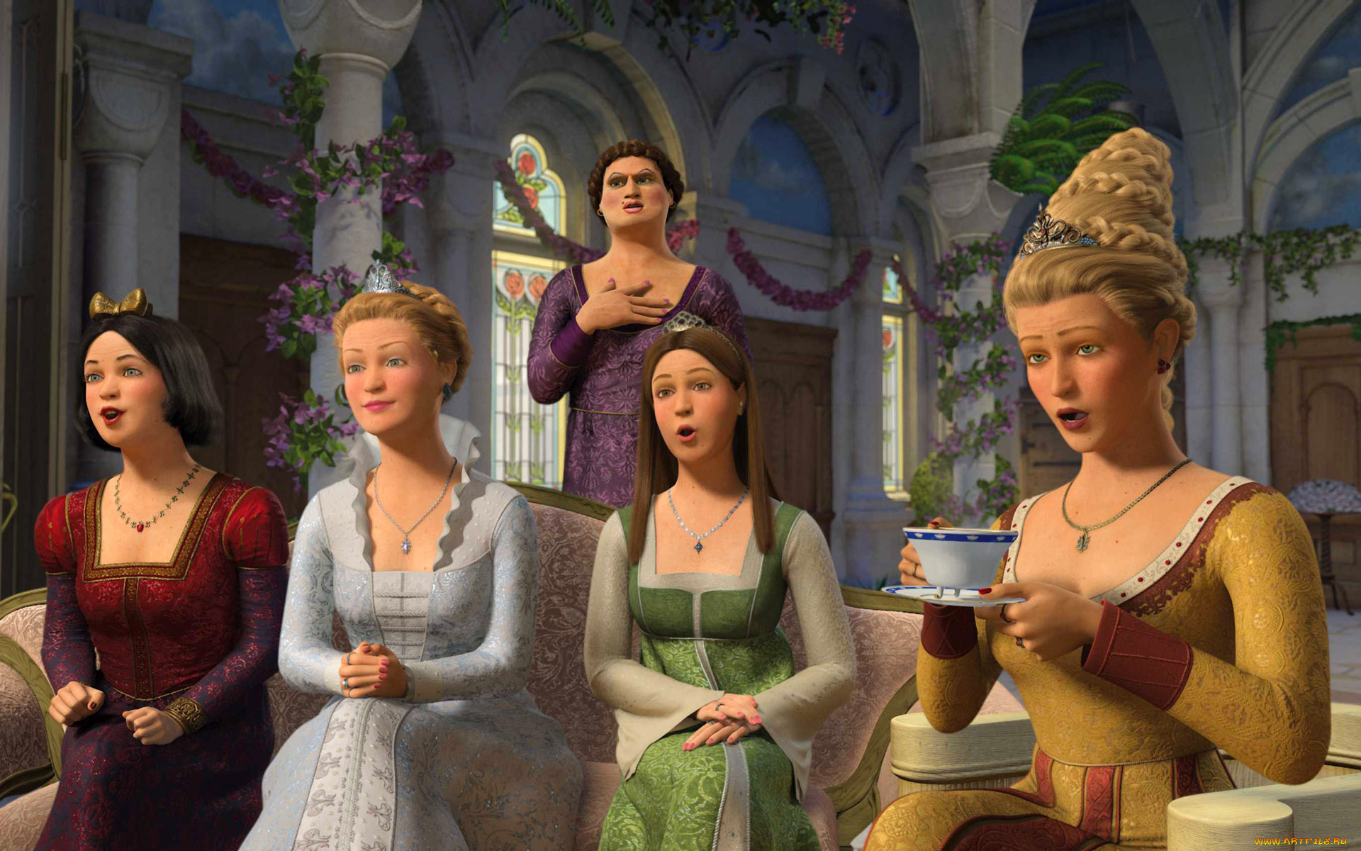 shrek, the, third, мультфильмы