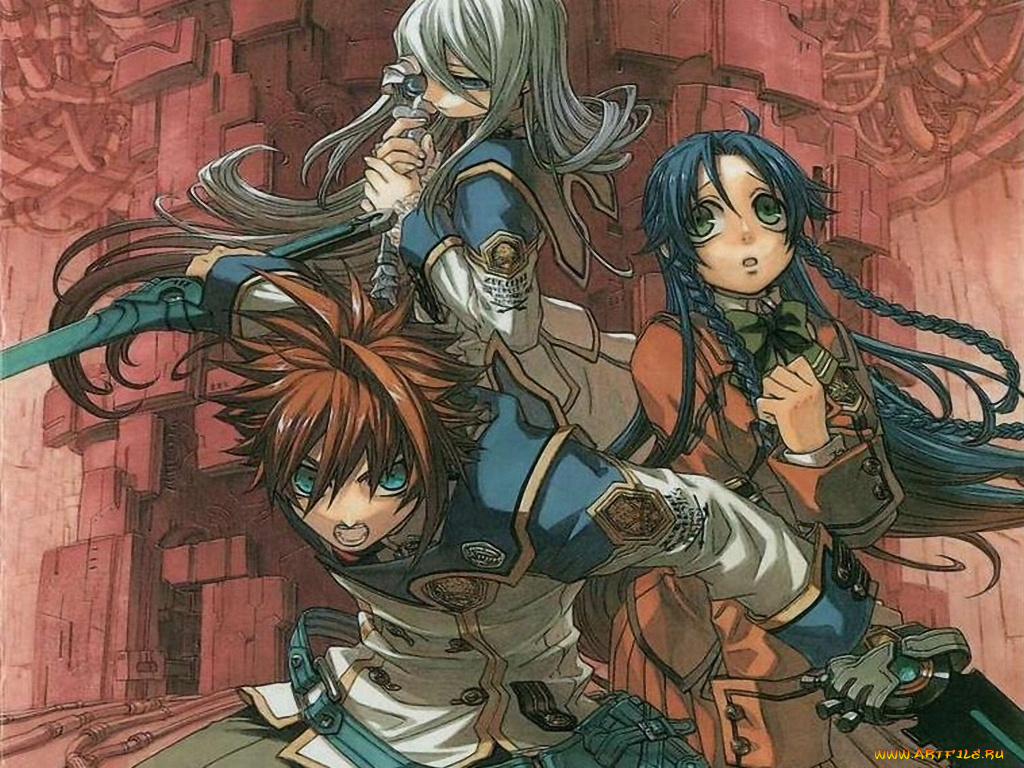аниме, chrome, shelled, regios