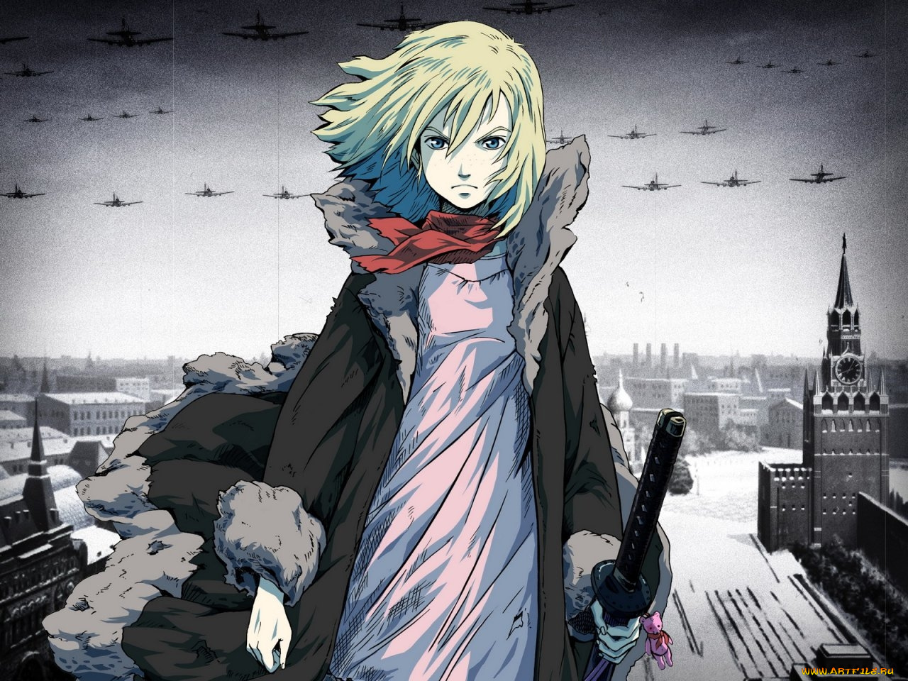 аниме, first, squad