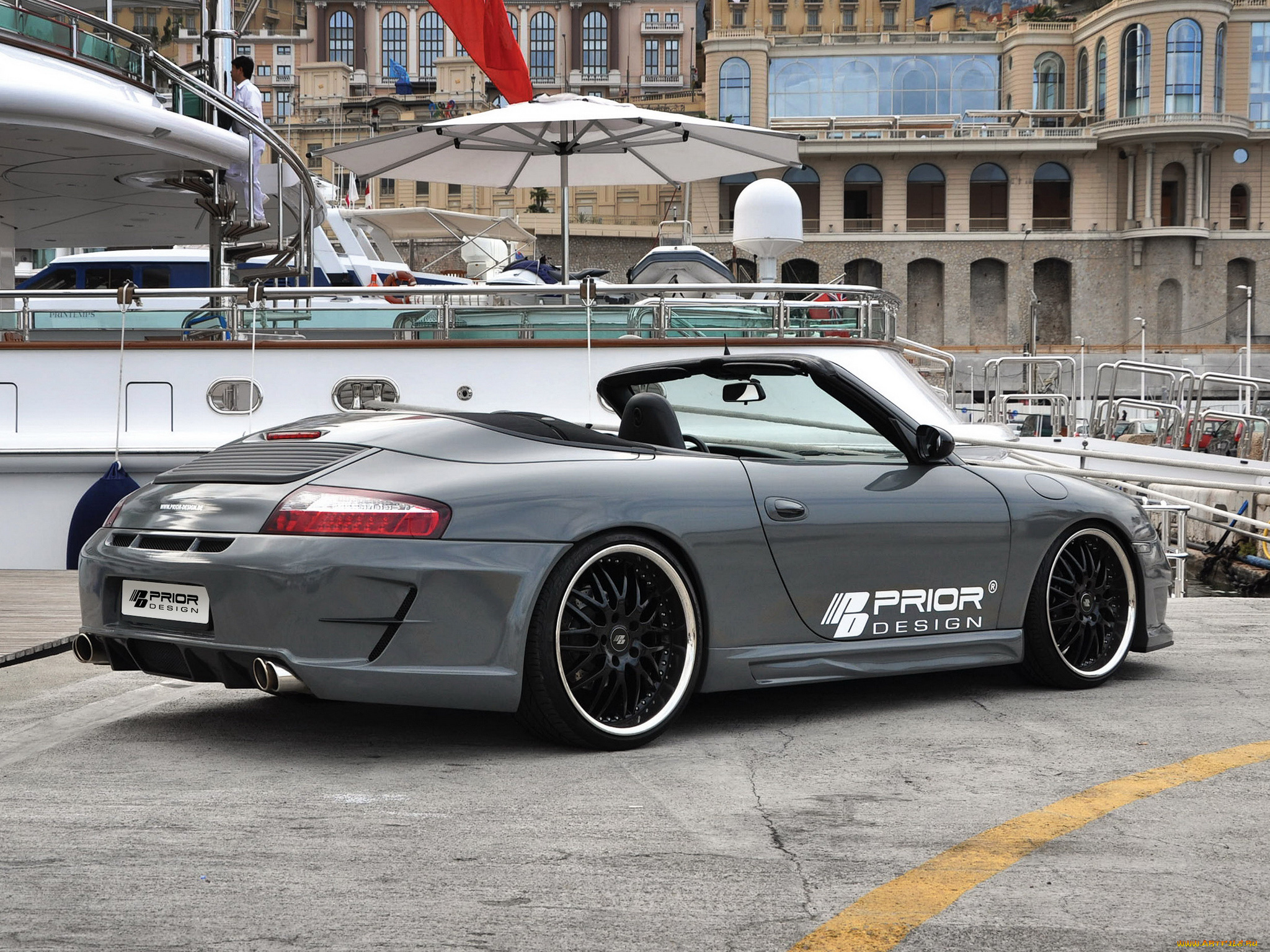 porsche, 996, prior, design, автомобили