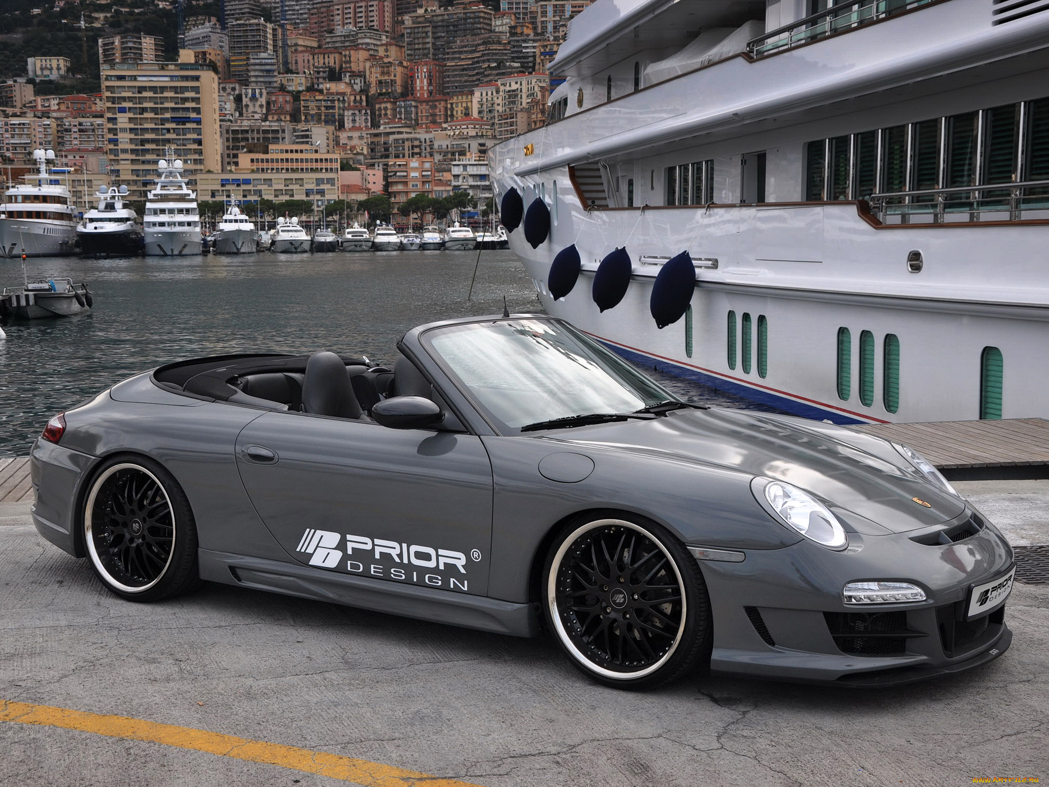 porsche, 996, prior, design, автомобили