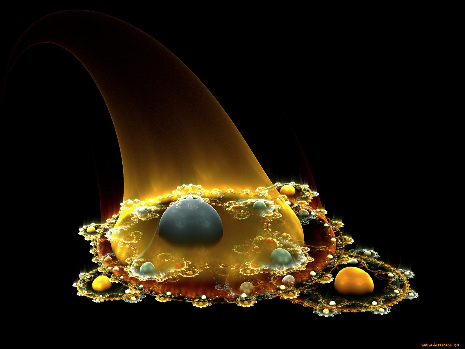 3д, графика, fractal, фракталы, узор, фрактал