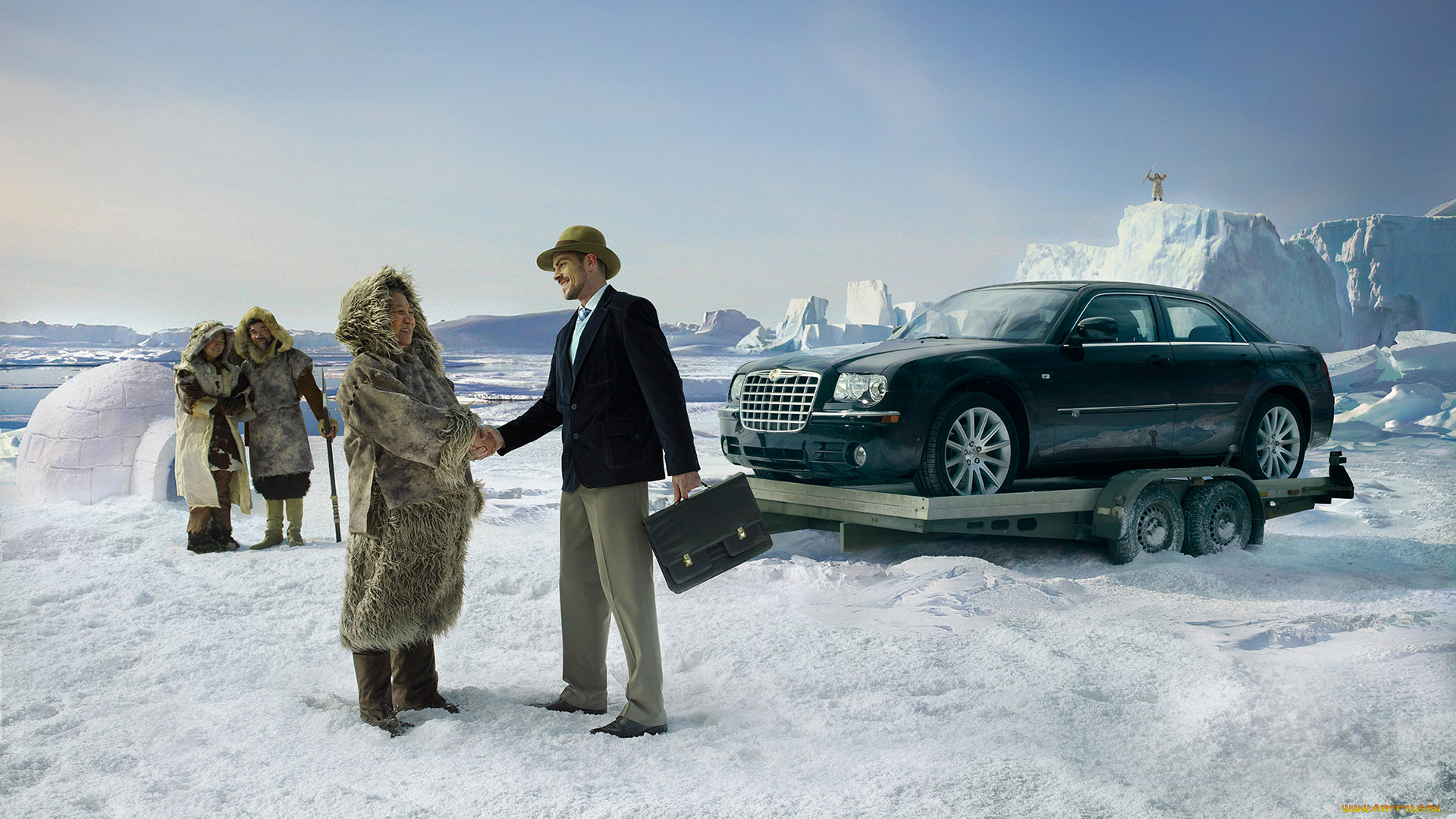 автомобили, chrysler, удачная, покупка, север, чукчи