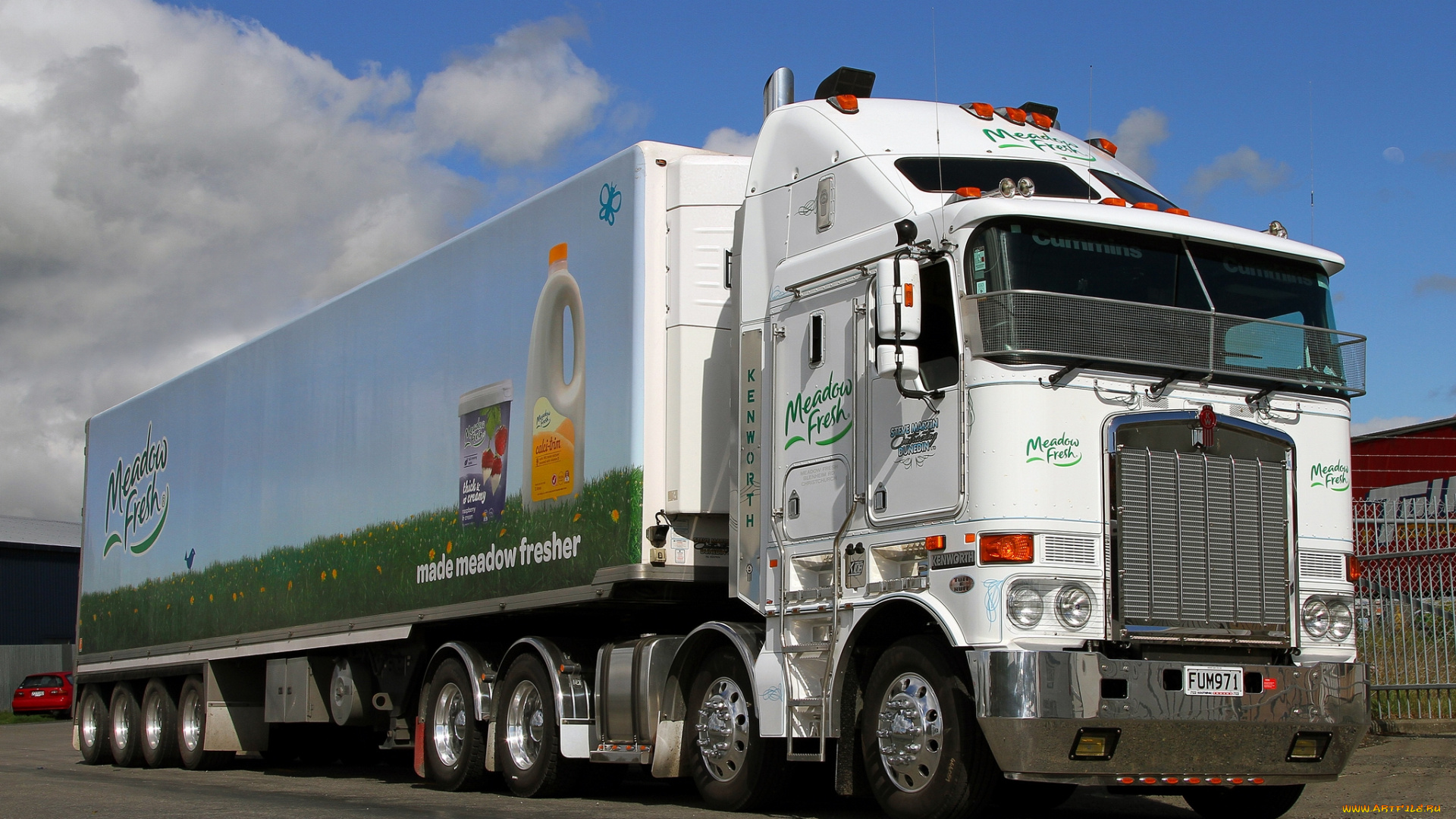 автомобили, kenworth, тягач