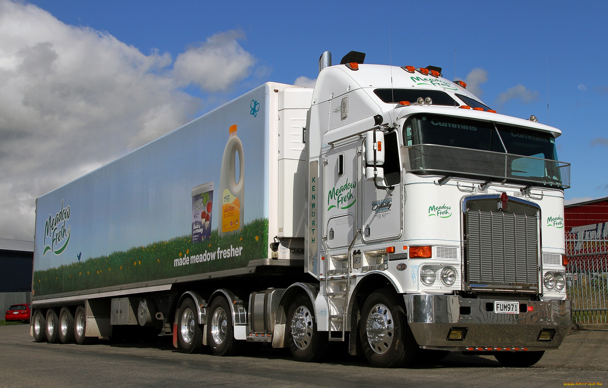 автомобили, kenworth, тягач