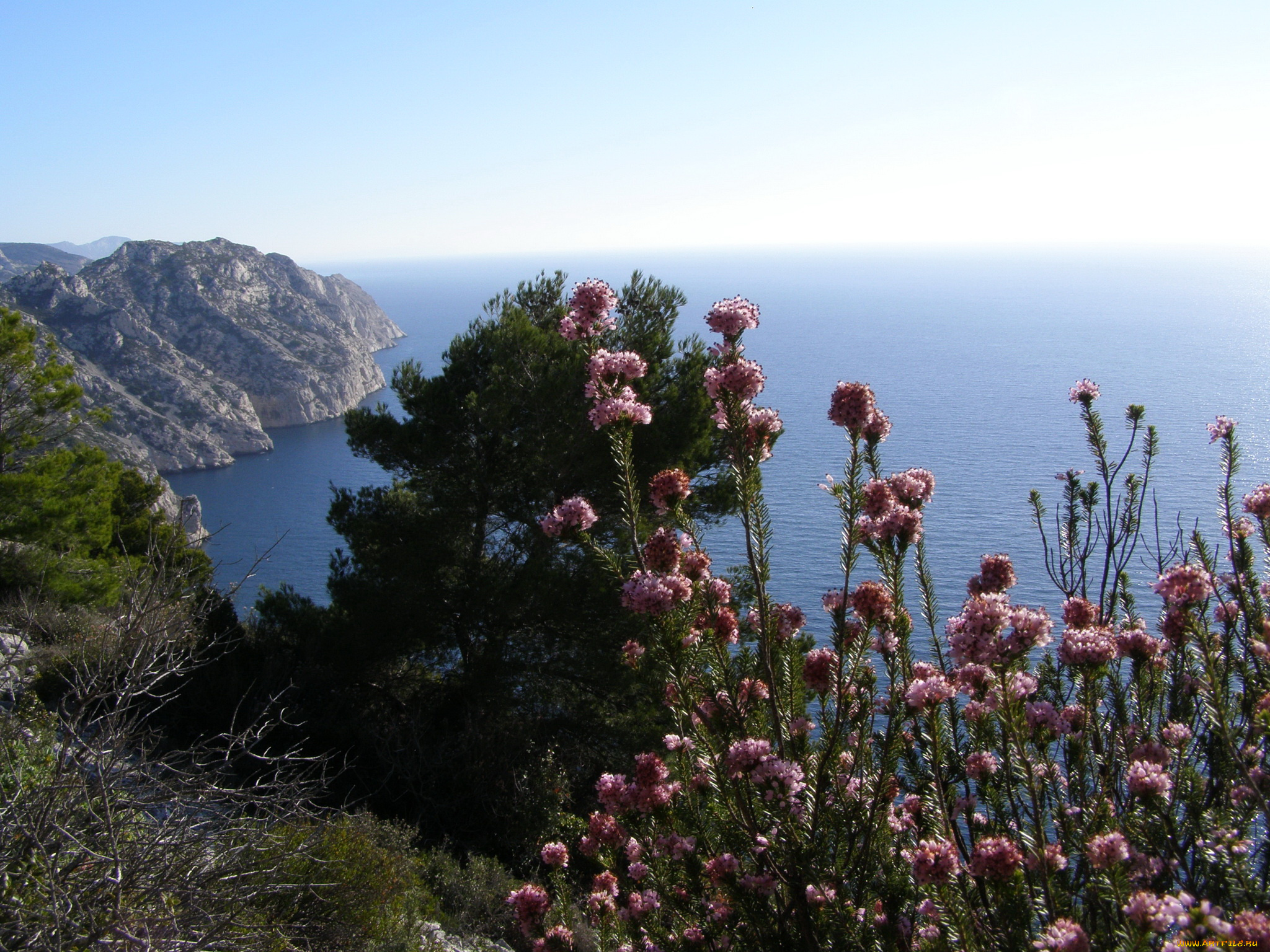 франция, лазурный, берег, природа, побережье, море