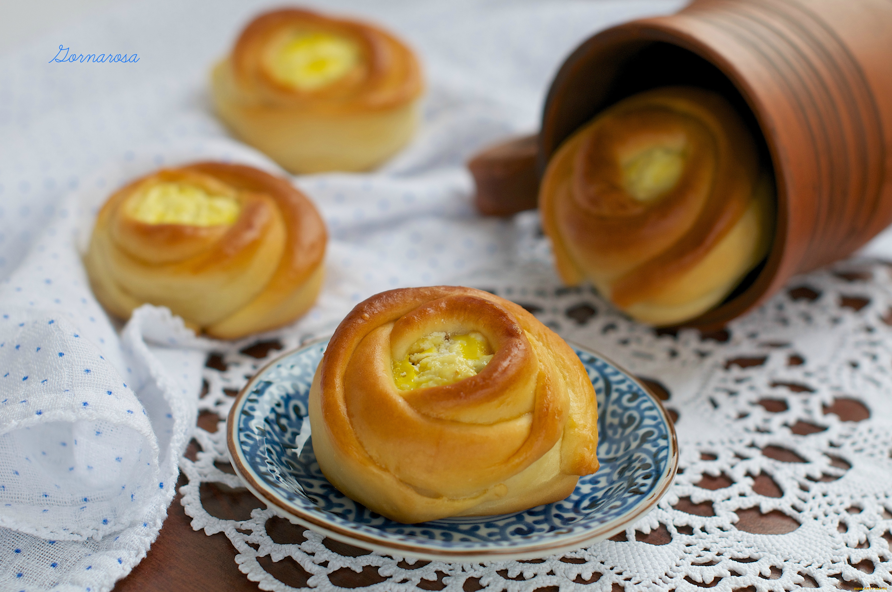 еда, хлеб, выпечка, ватрушки