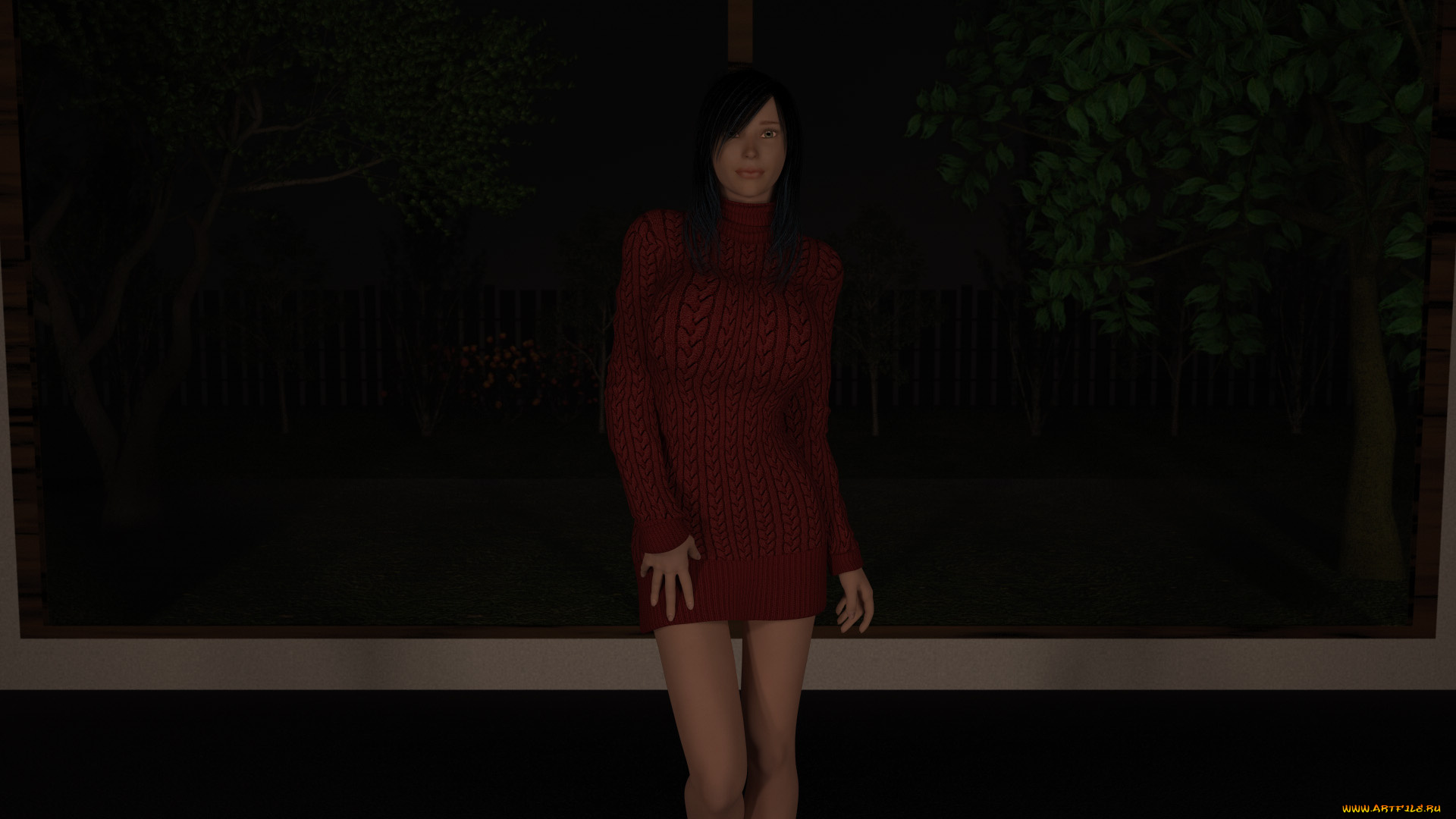 3д, графика, люди, , people, фон, взгляд, девушка