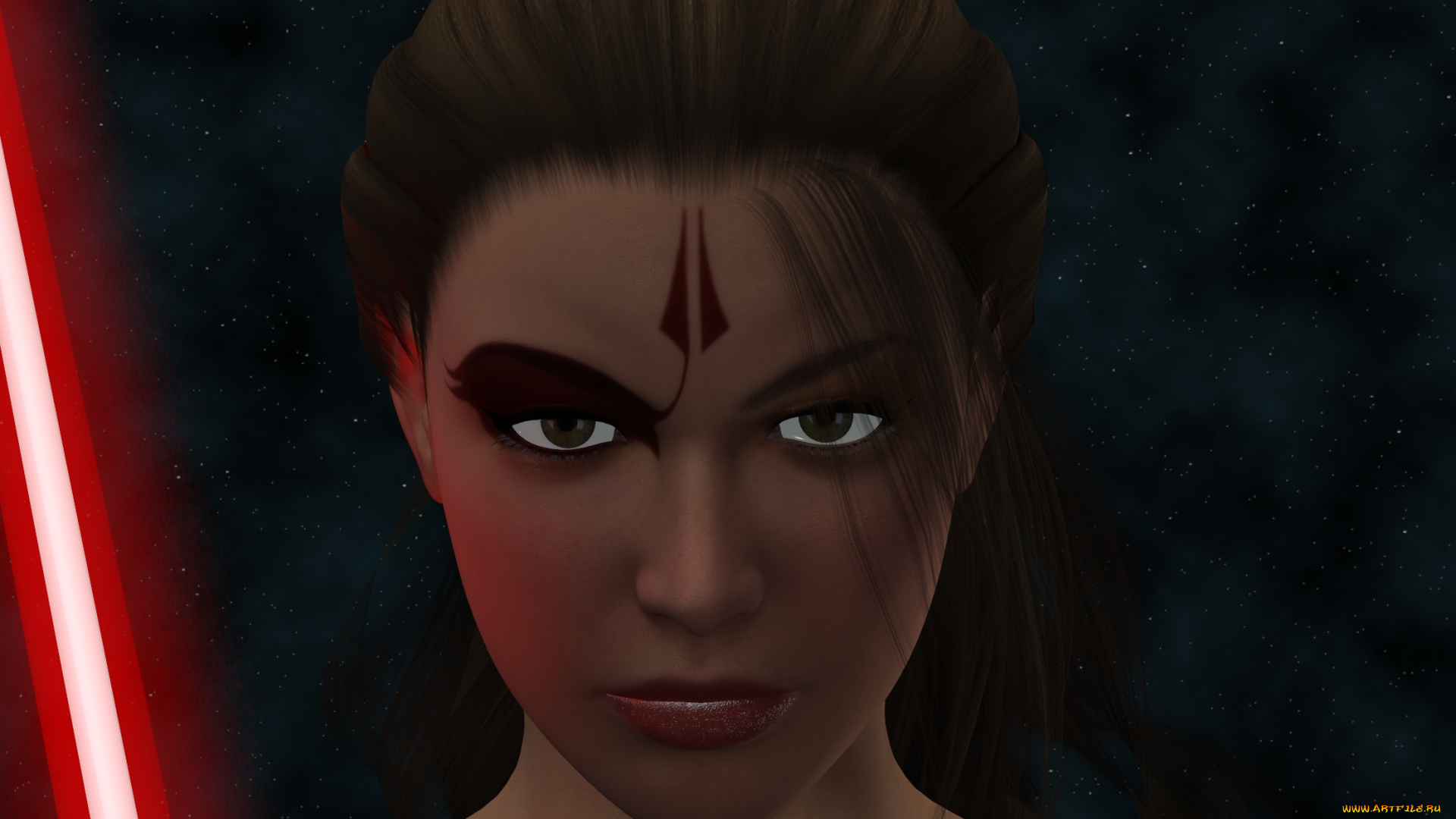 3д, графика, портрет, , portraits, девушка, фон, взгляд