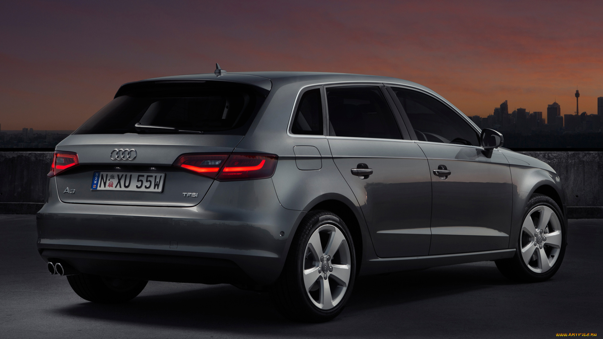 автомобили, audi, sportback, a3, au-spec, 1-8t, темный, 8v