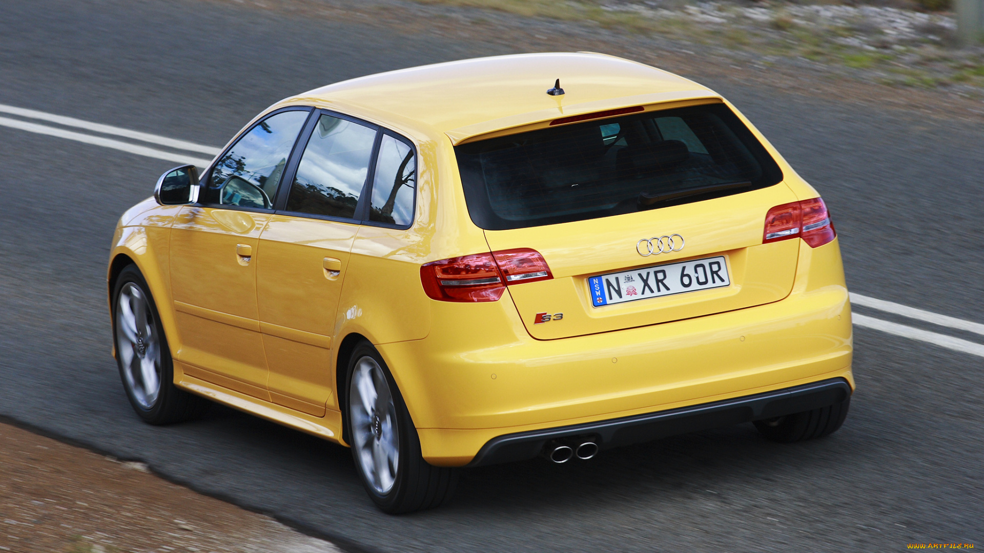 автомобили, audi, желтый, 8pa, au-spec, sportback, s3