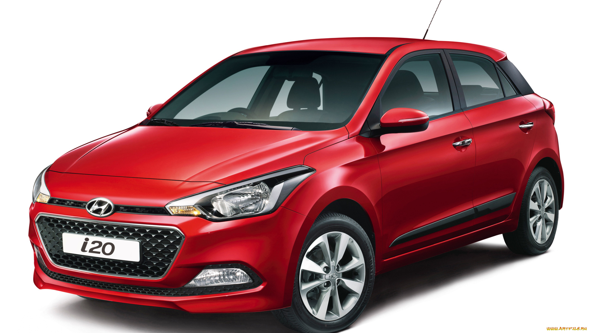 автомобили, hyundai, красный, 2014г, ib, elite, i20