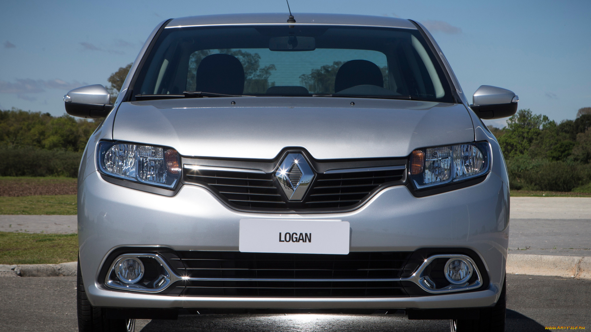 автомобили, renault, 2013г, br-spec, logan, серый