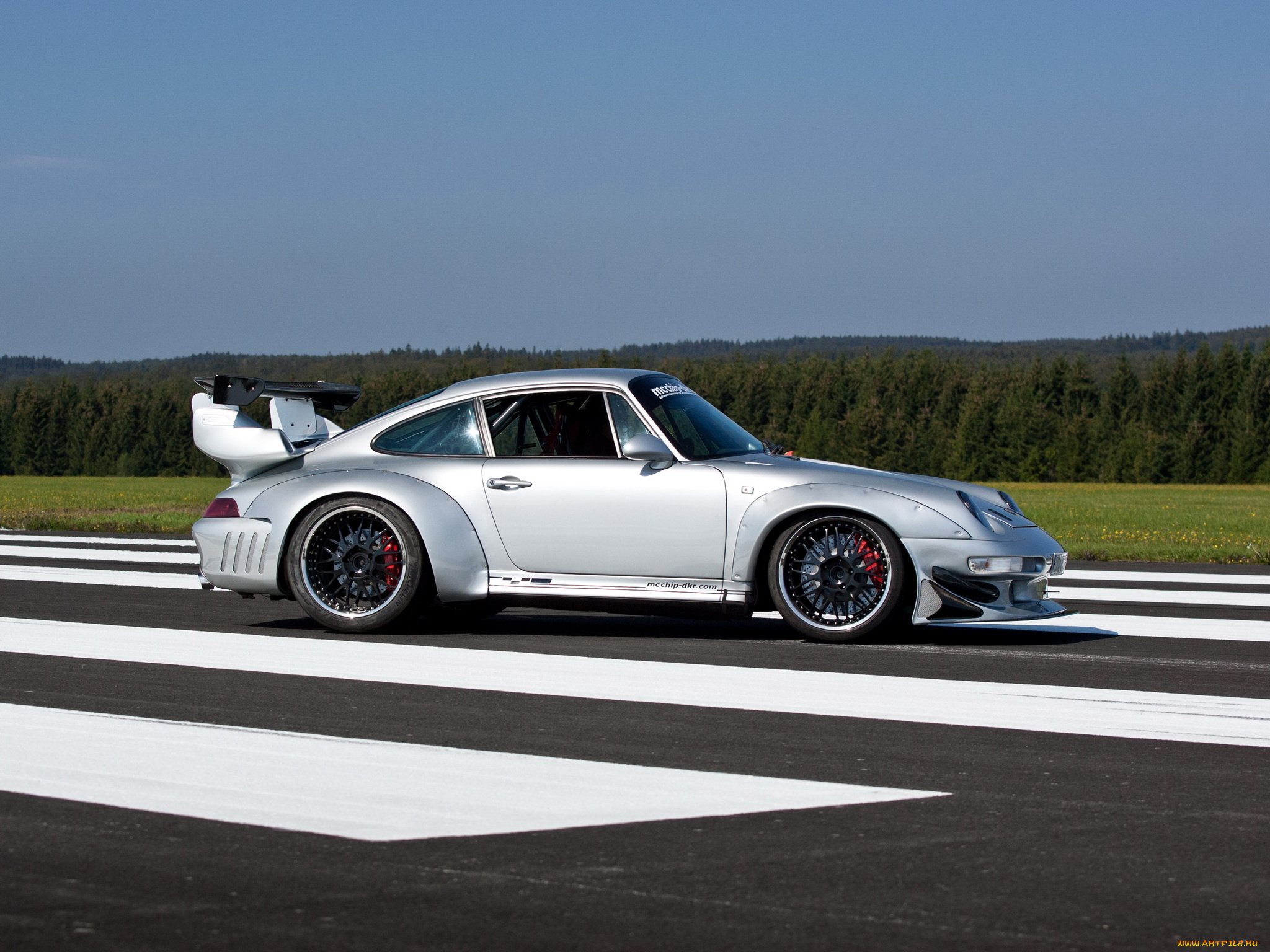 автомобили, porsche, widebody, 993, 3-6, turbo, gt2, mcchip, mc600, светлый