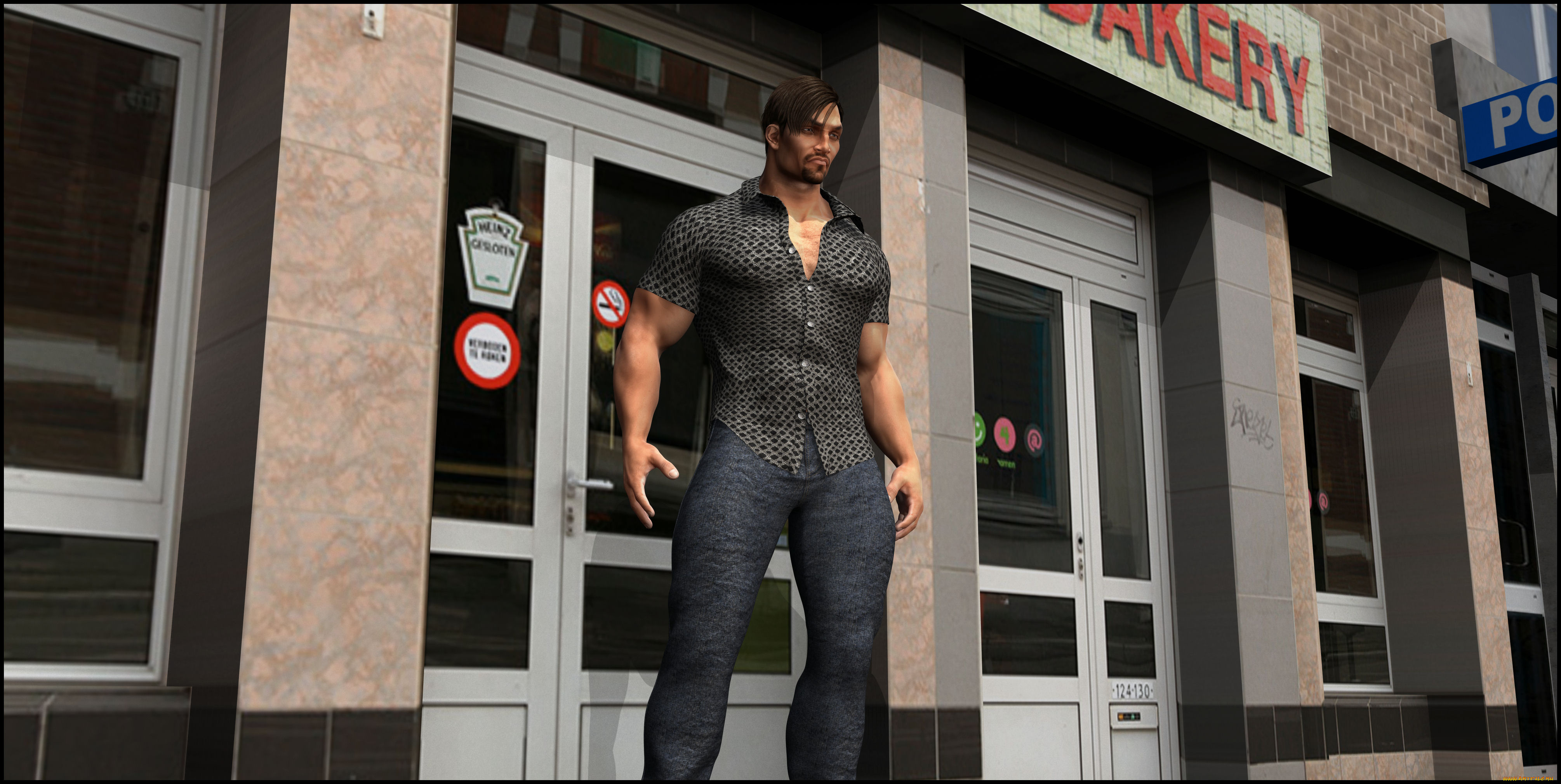 3д, графика, люди, , people, взгляд, мужчина