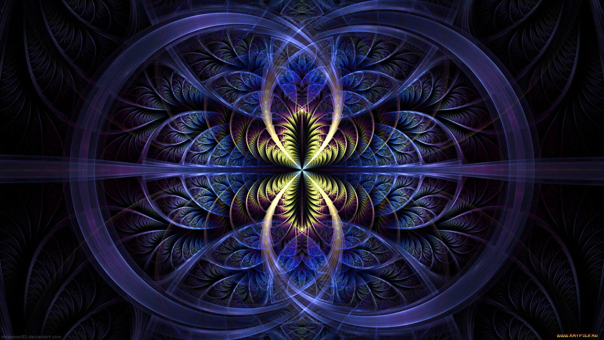 3д, графика, фантазия, , fantasy, цвета, фон, узор