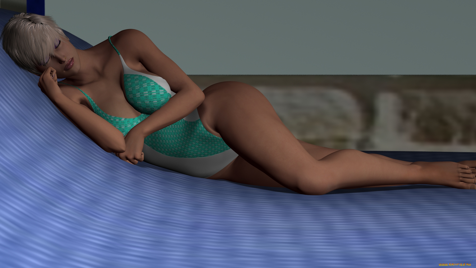 3д, графика, люди, , people, девушка, взгляд, фон