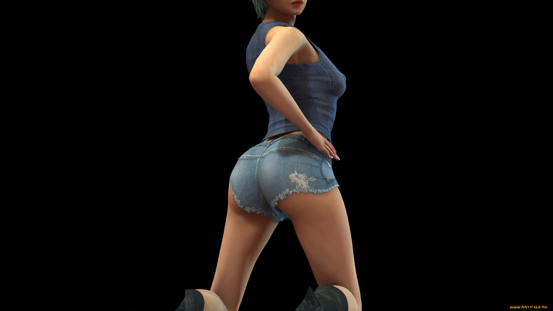 3д, графика, люди, , people, фон, девушка, взгляд