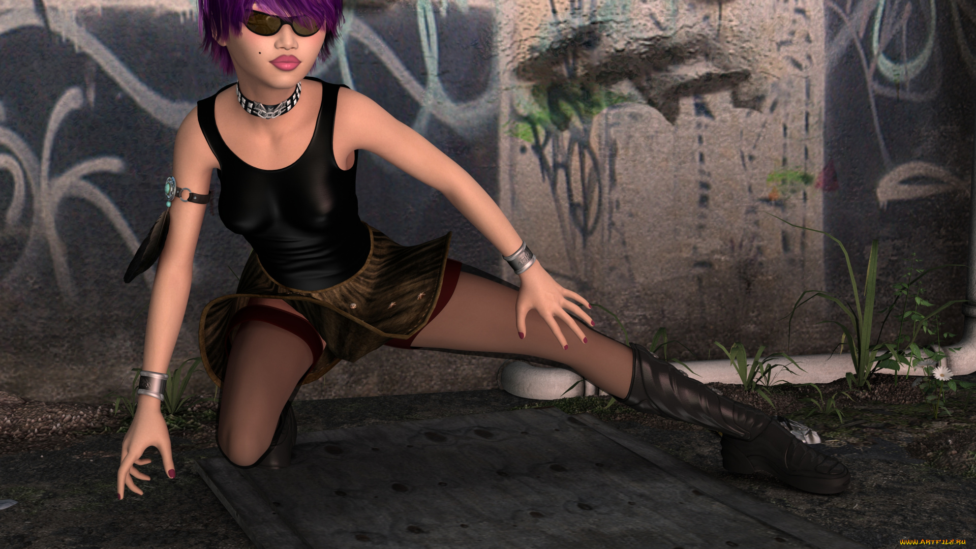 3д, графика, люди, , people, фон, взгляд, девушка