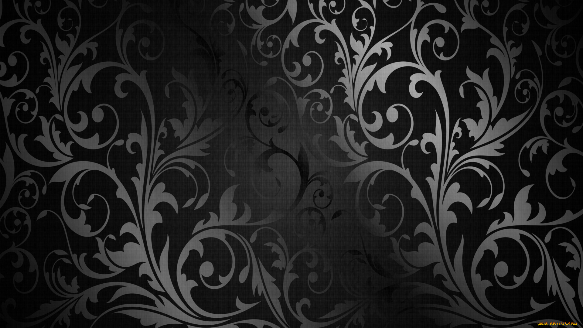 3д, графика, текстуры, , , textures, pattern, vintage, орнамент, узор, ретро, dark, texture, black, винтаж, background, gradient, vector