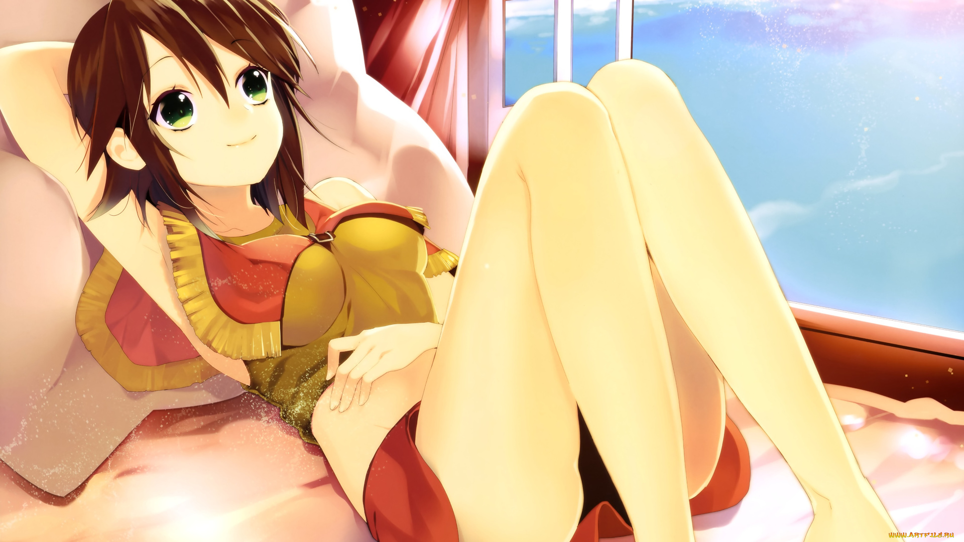 аниме, suisei, no, gargantia, девушка, арт, mohumohu, manyako, suisei, no, gargantia, amy