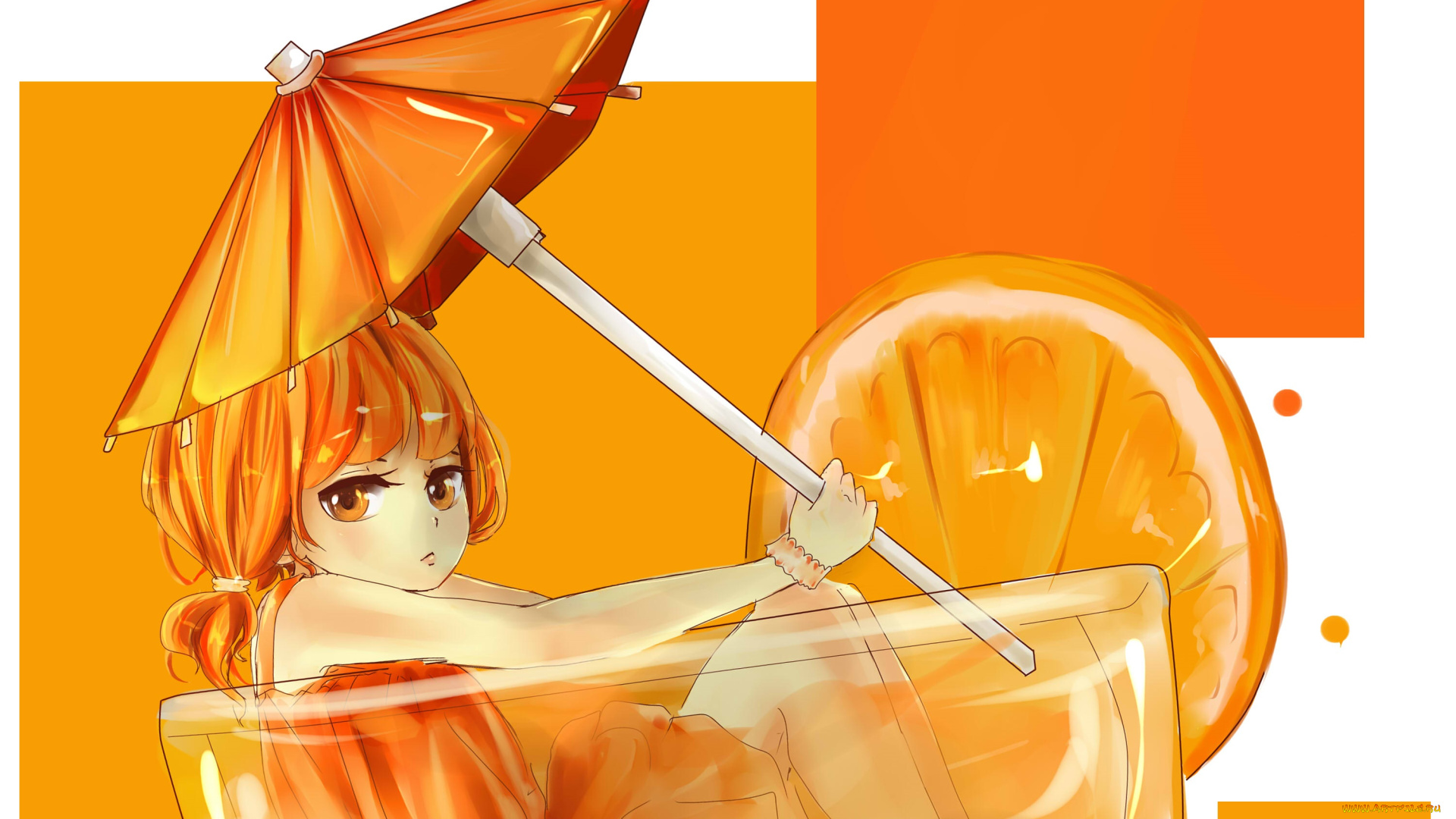 аниме, unknown, , другое, девушка, чай