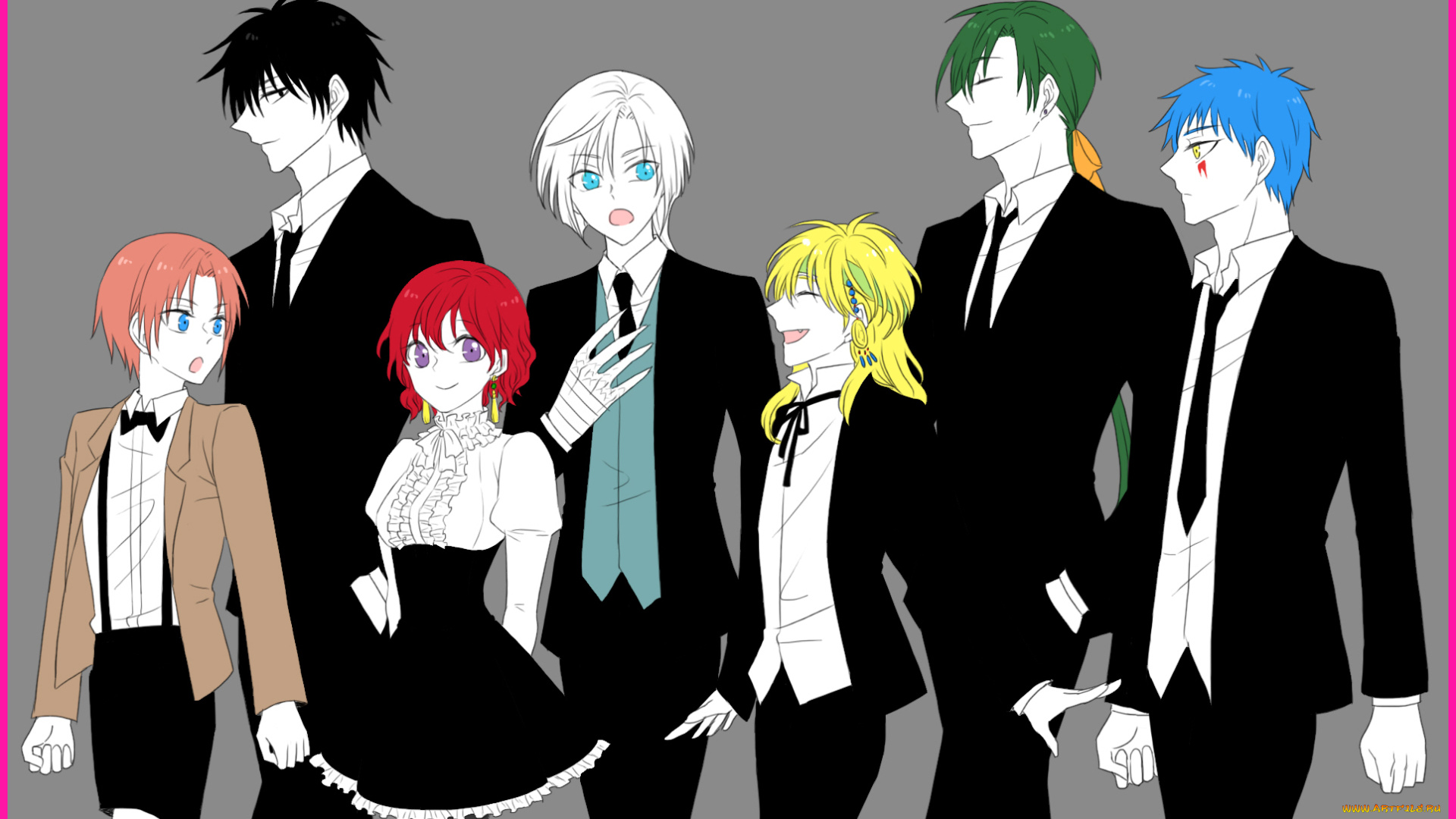 аниме, unknown, , другое, рассвет, йоны, арт, akatsuki, no, yona