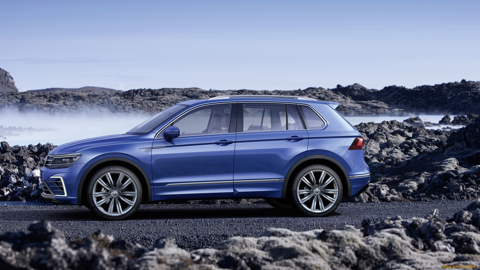 автомобили, volkswagen, tiguan, gte, concept, 2015г