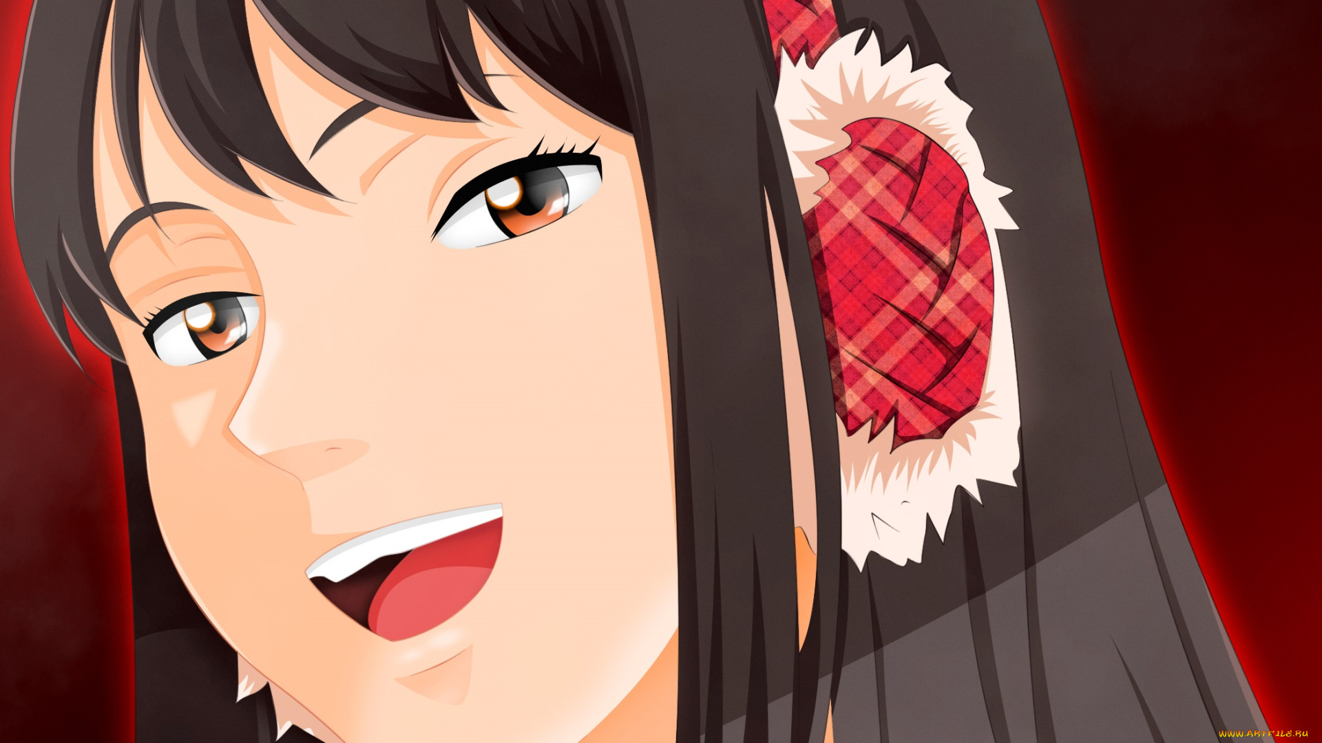 kiseijuu, , sei, no, kakuritsu, аниме, арт, лыбка, взгляд, девушка