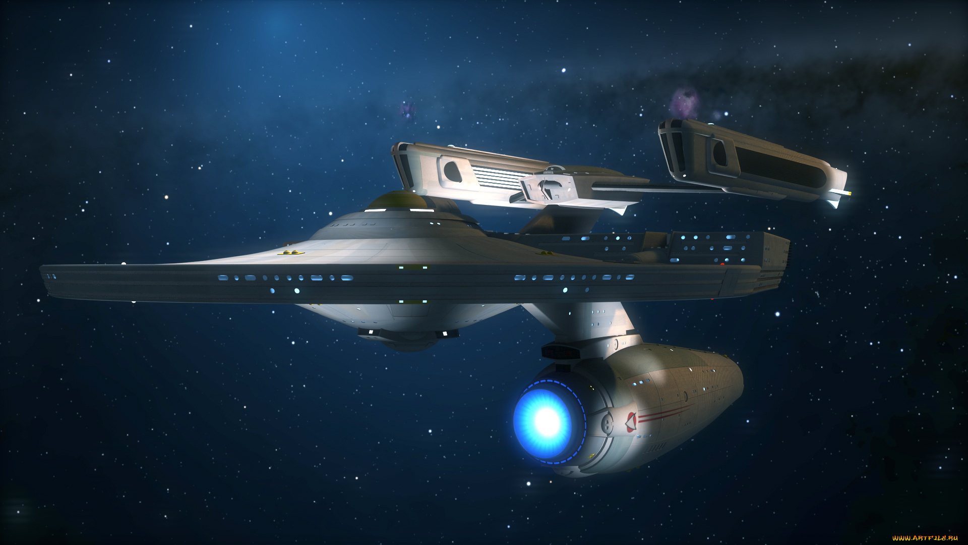 космос, арт, космический, корабль, полет, вселенная