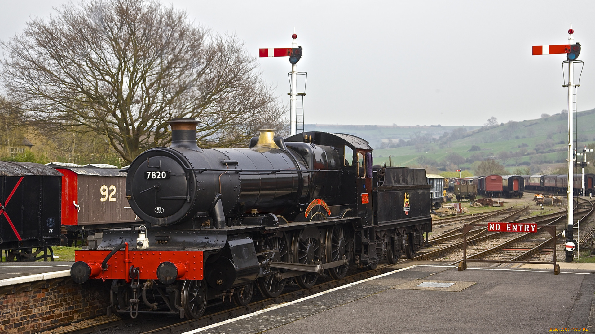 техника, паровозы, паровоз, рельсы, дорога, железная