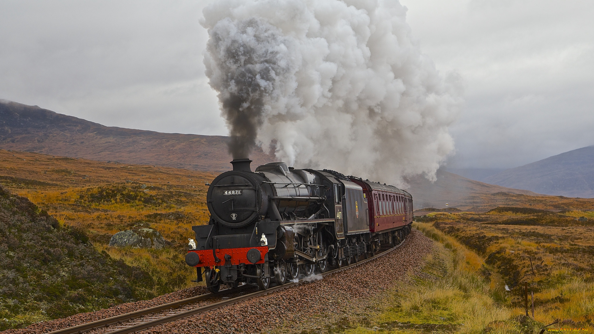 техника, паровозы, паровоз, рельсы, дорога, железная