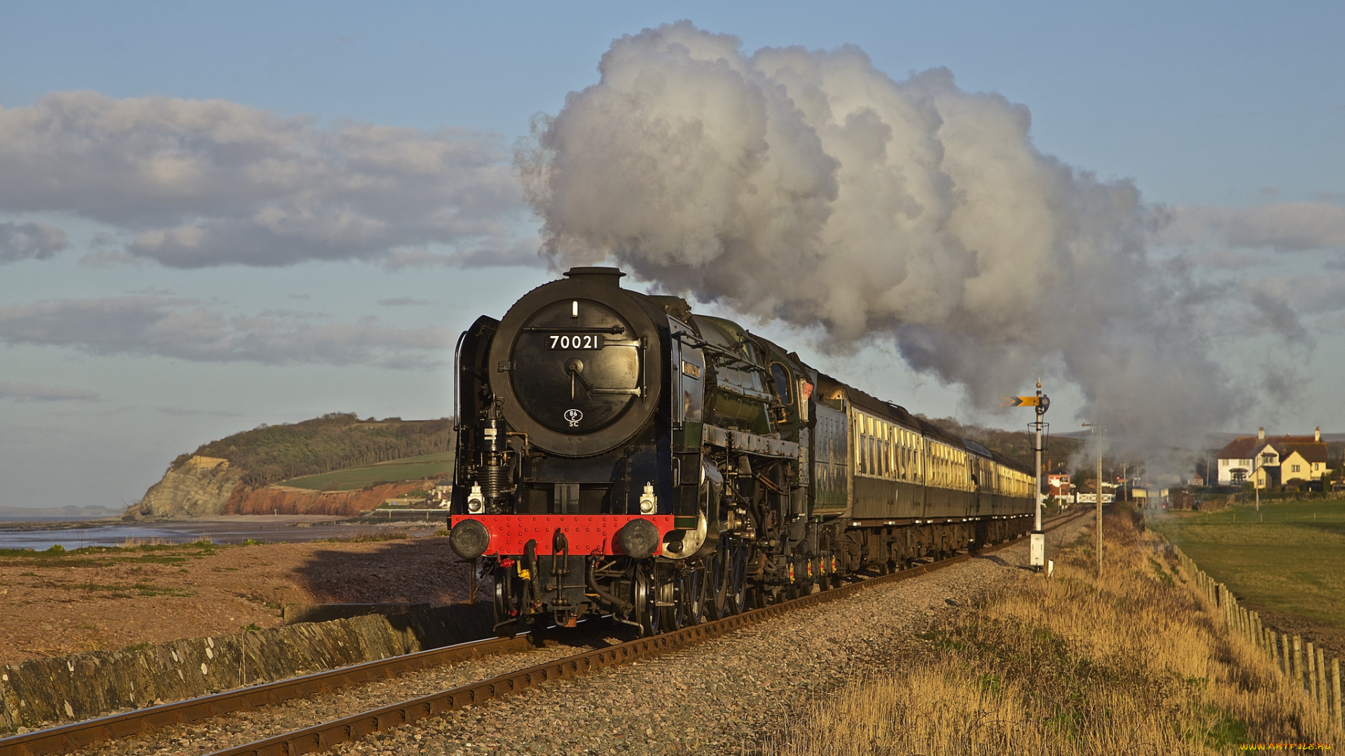 техника, паровозы, железная, дорога, рельсы, паровоз