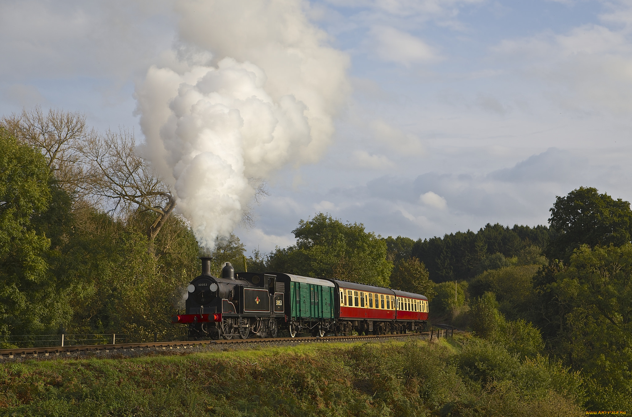техника, паровозы, рельсы, дорога, железная, паровоз