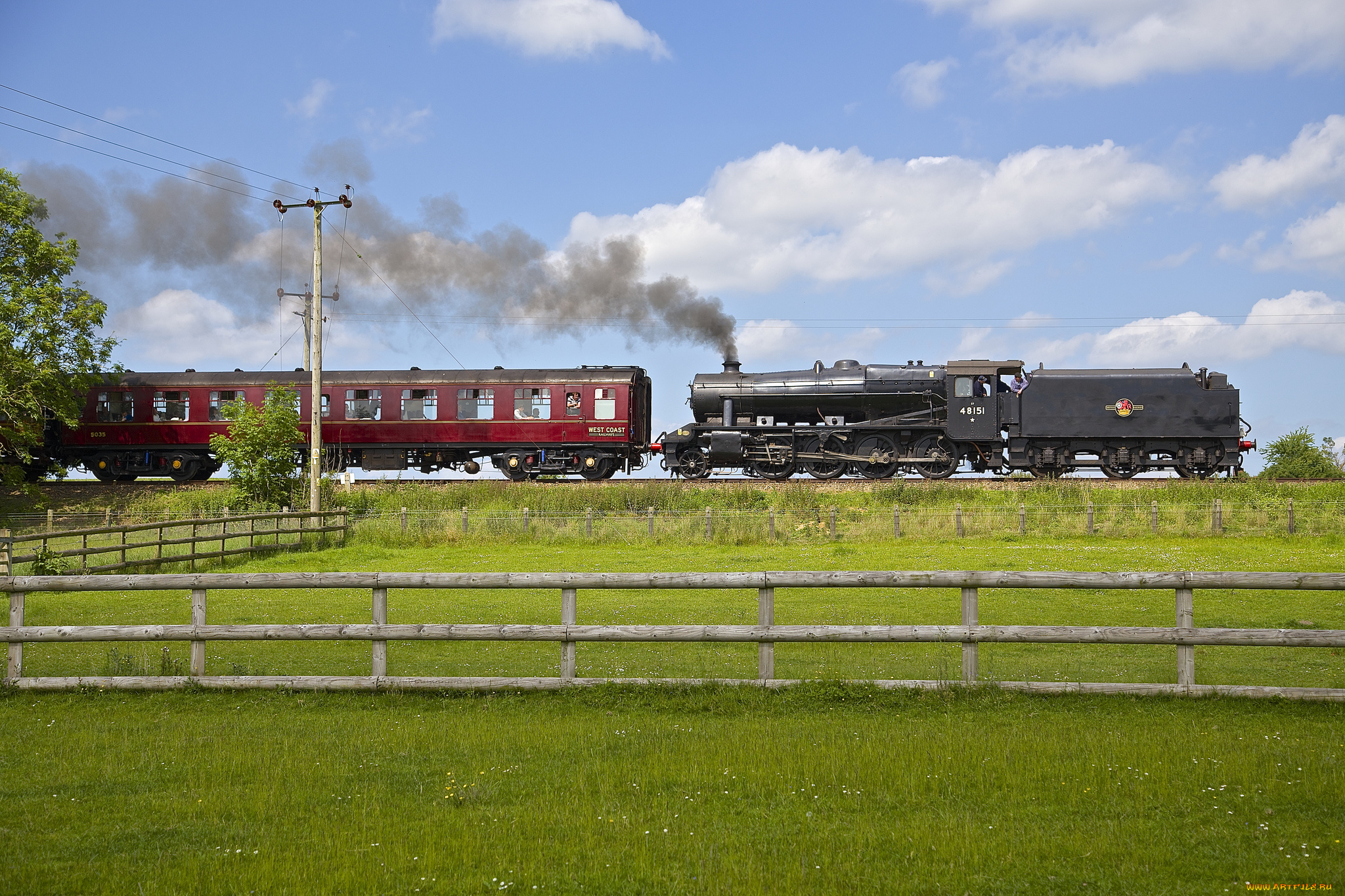 техника, паровозы, паровоз, рельсы, дорога, железная