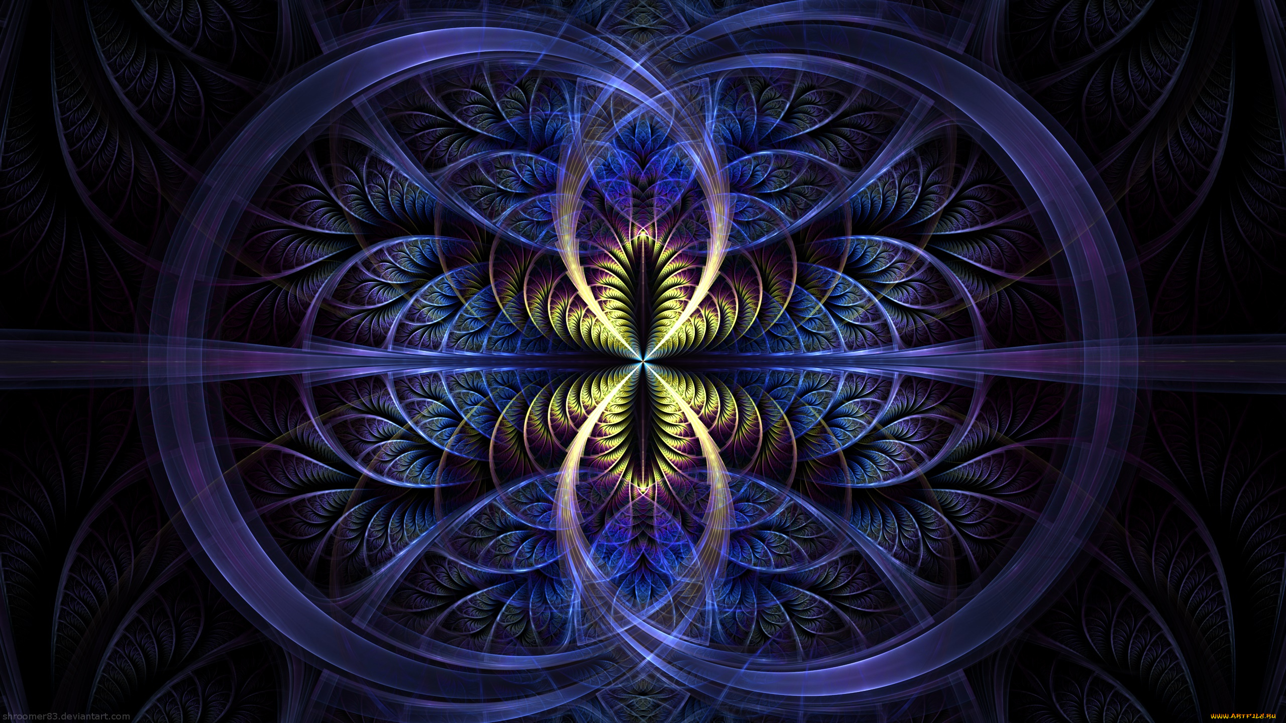 3д, графика, фантазия, , fantasy, цвета, фон, узор