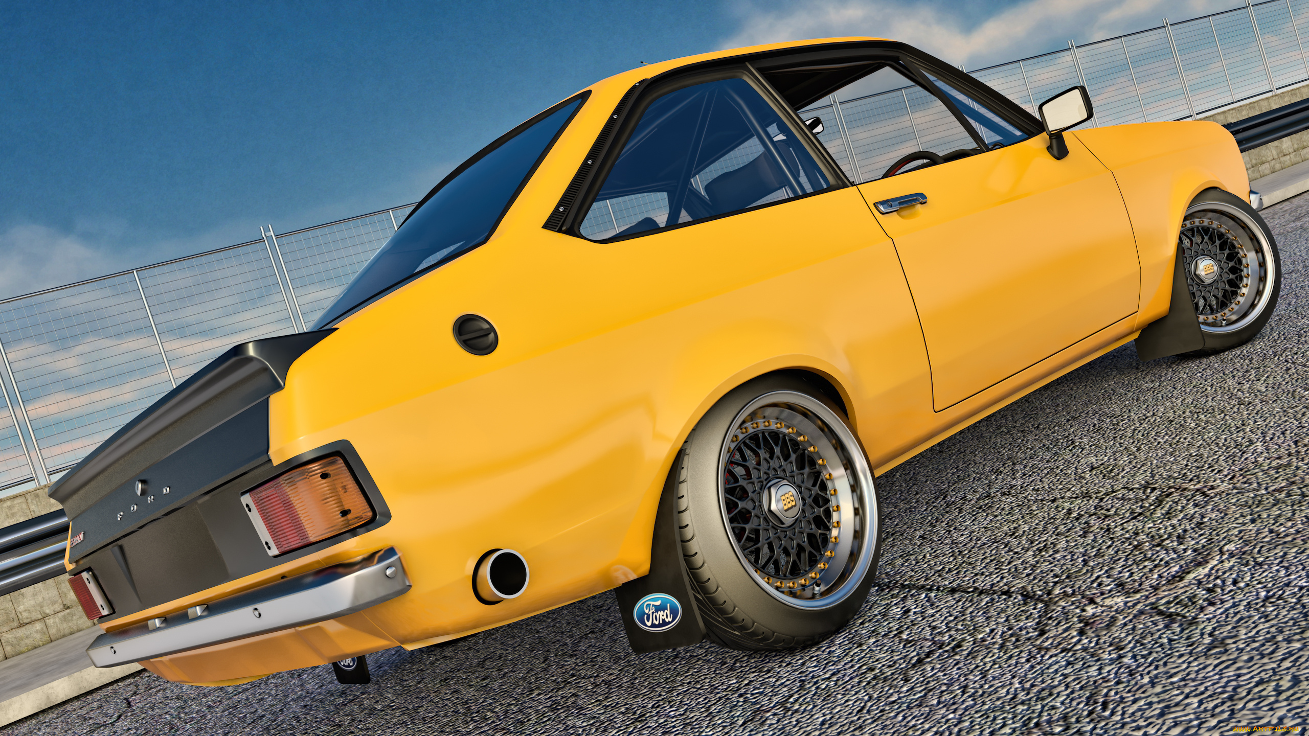 автомобили, 3д, 1977г, ford