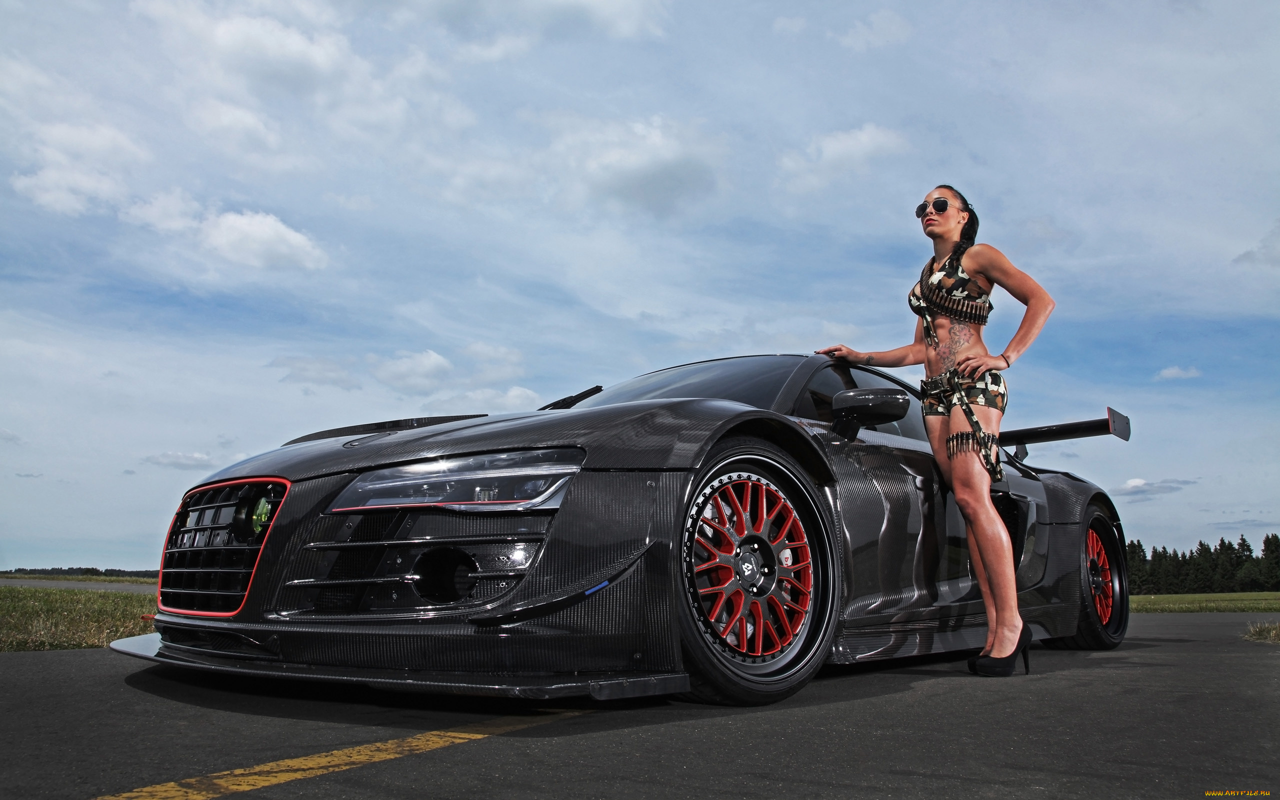 автомобили, -авто, с, девушками, audi