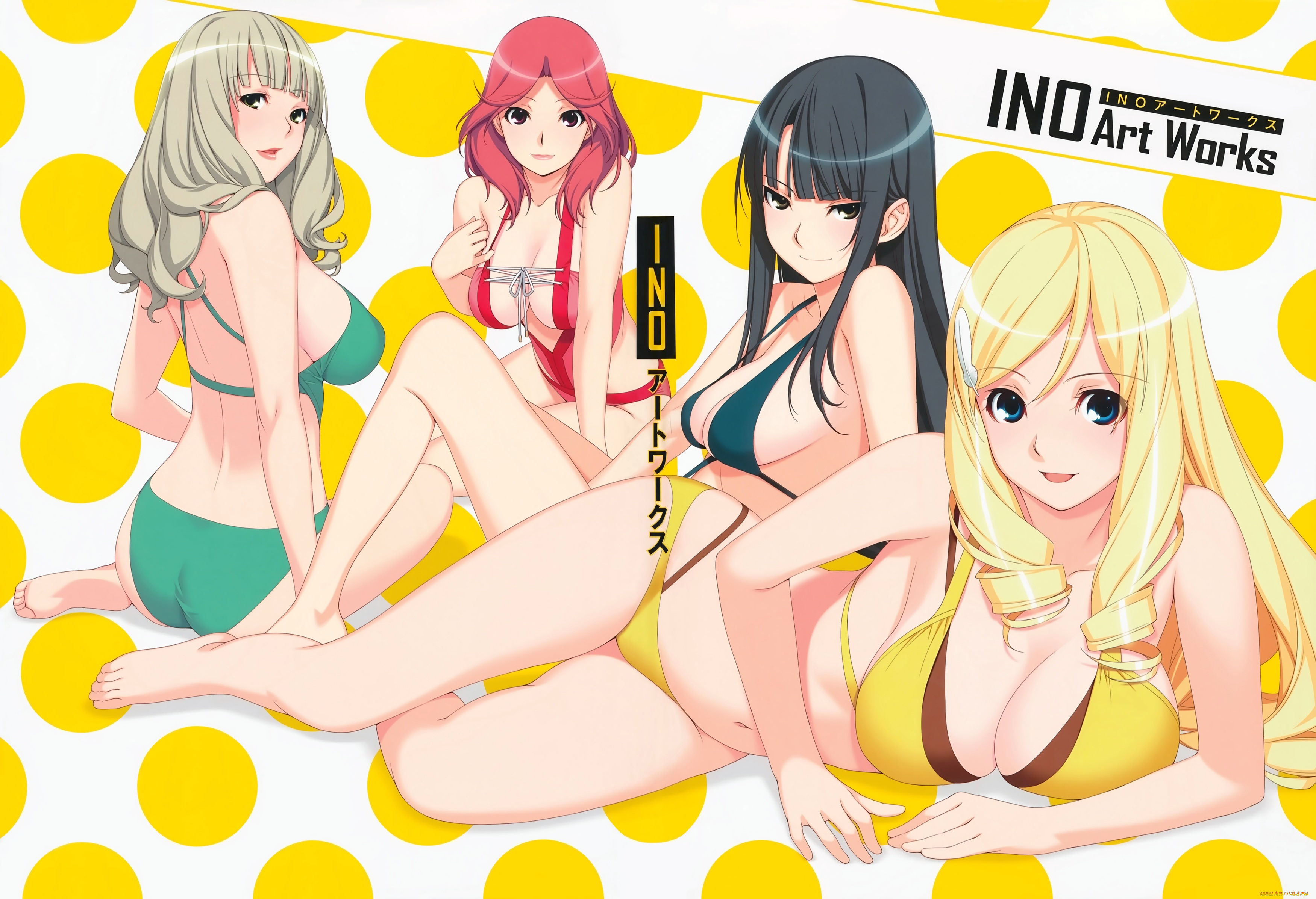 аниме, unknown, , другое, арт, ino, девушки