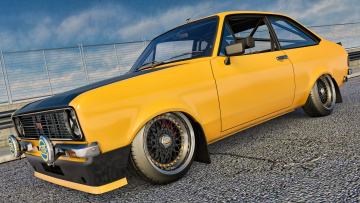 Картинка автомобили 3д 1977г ford