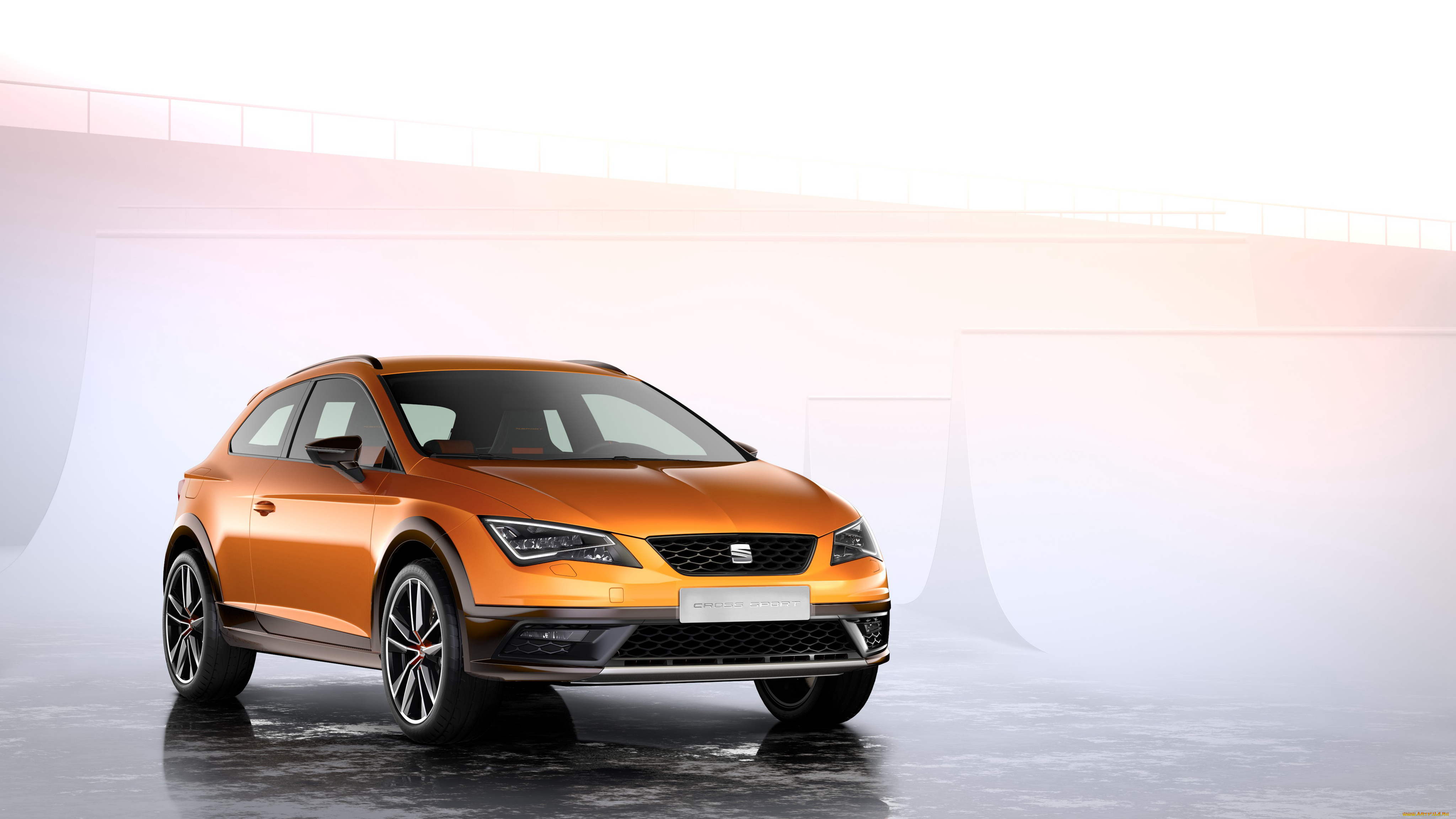 автомобили, seat, leоn, cross, sport, concept, 5f, 2015г