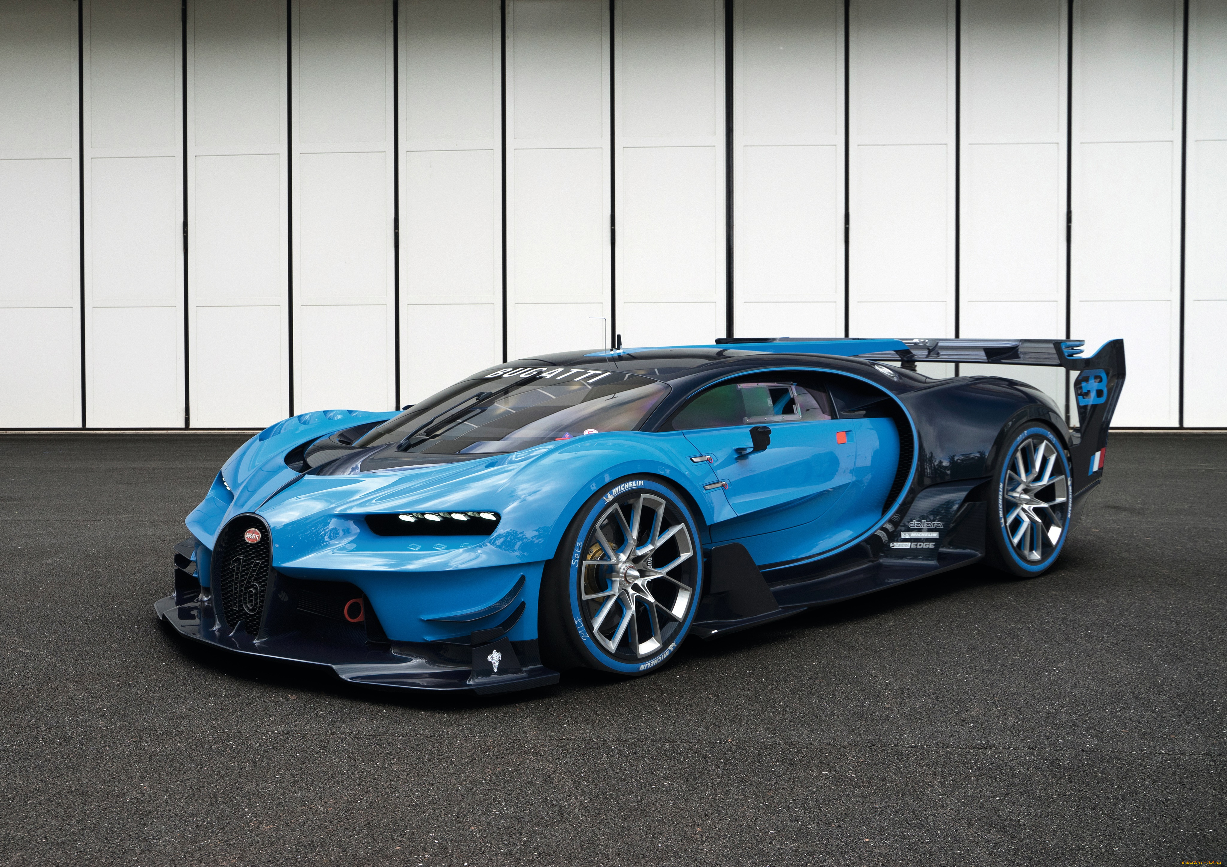 автомобили, bugatti, vision, gran, turismo, 2015г, синий
