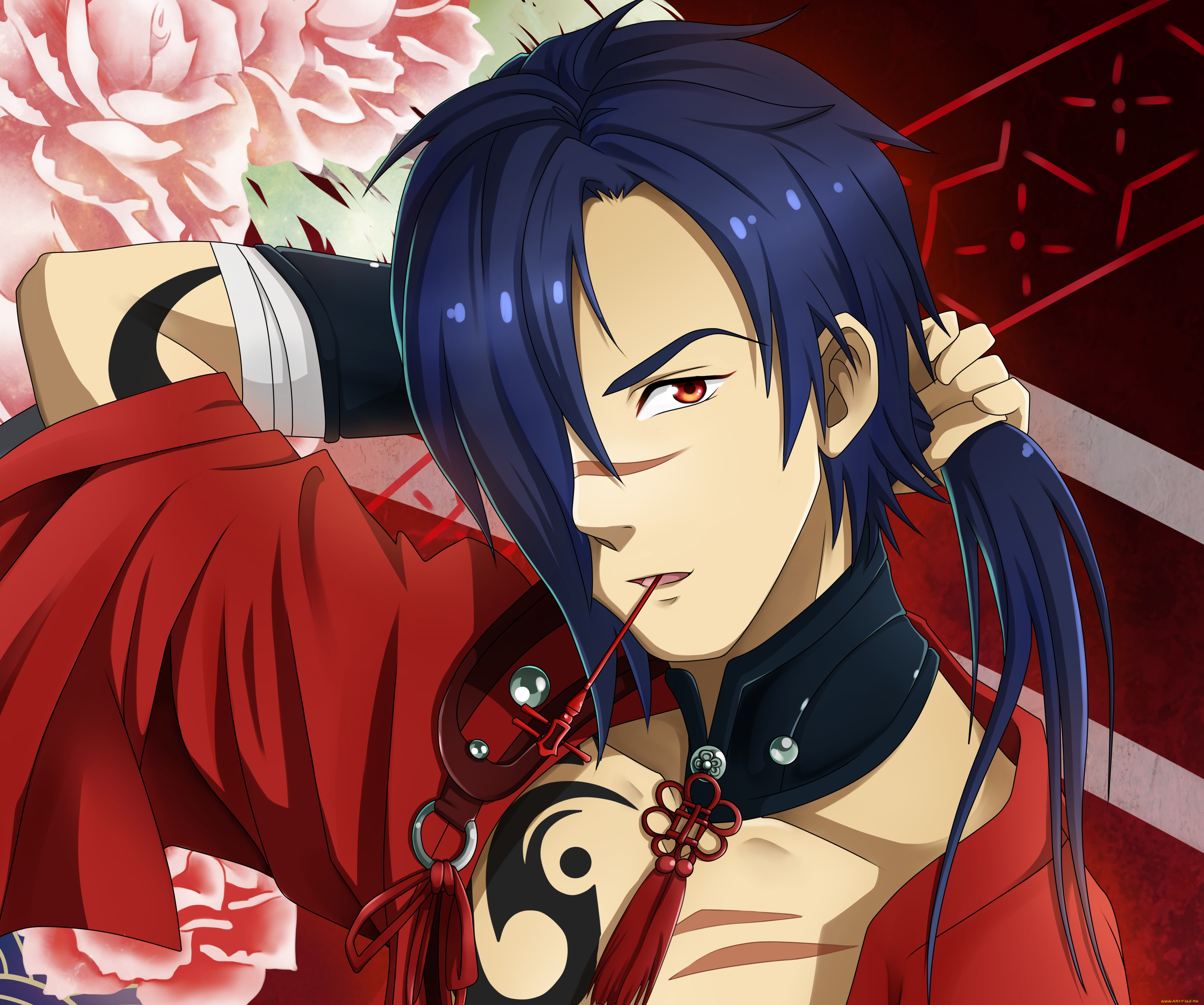 аниме, dramatical, murder, драматическое, убийство, арт, парень