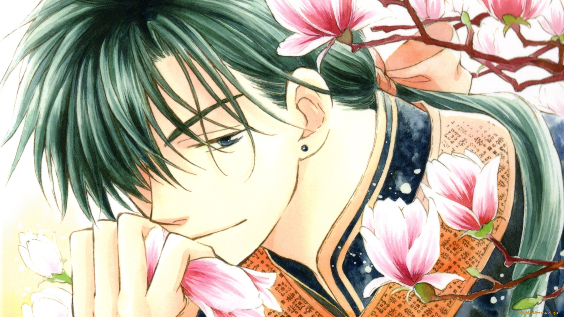 аниме, akatsuki, no, yona, джи-ха