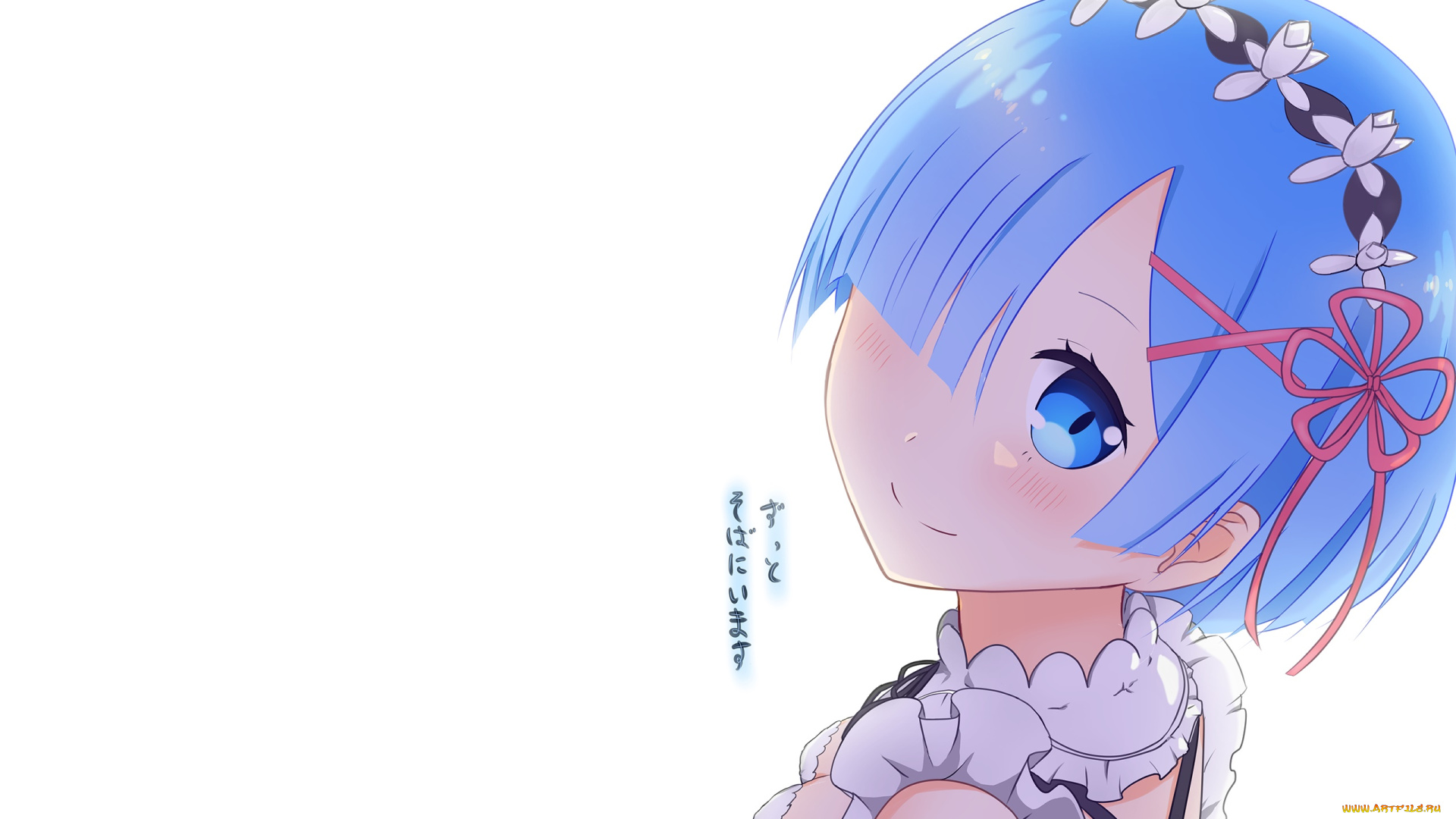 аниме, re, , zero, kara, hajimeru, isekai, seikatsu, фон, взгляд, девушка