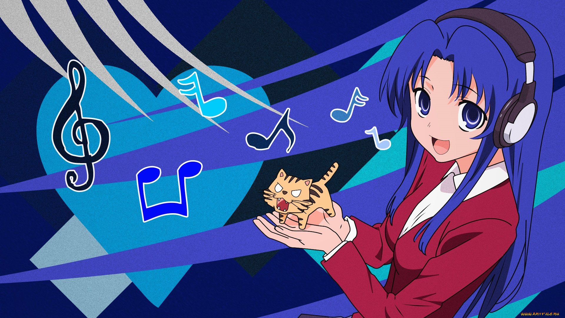 аниме, toradora, девушка