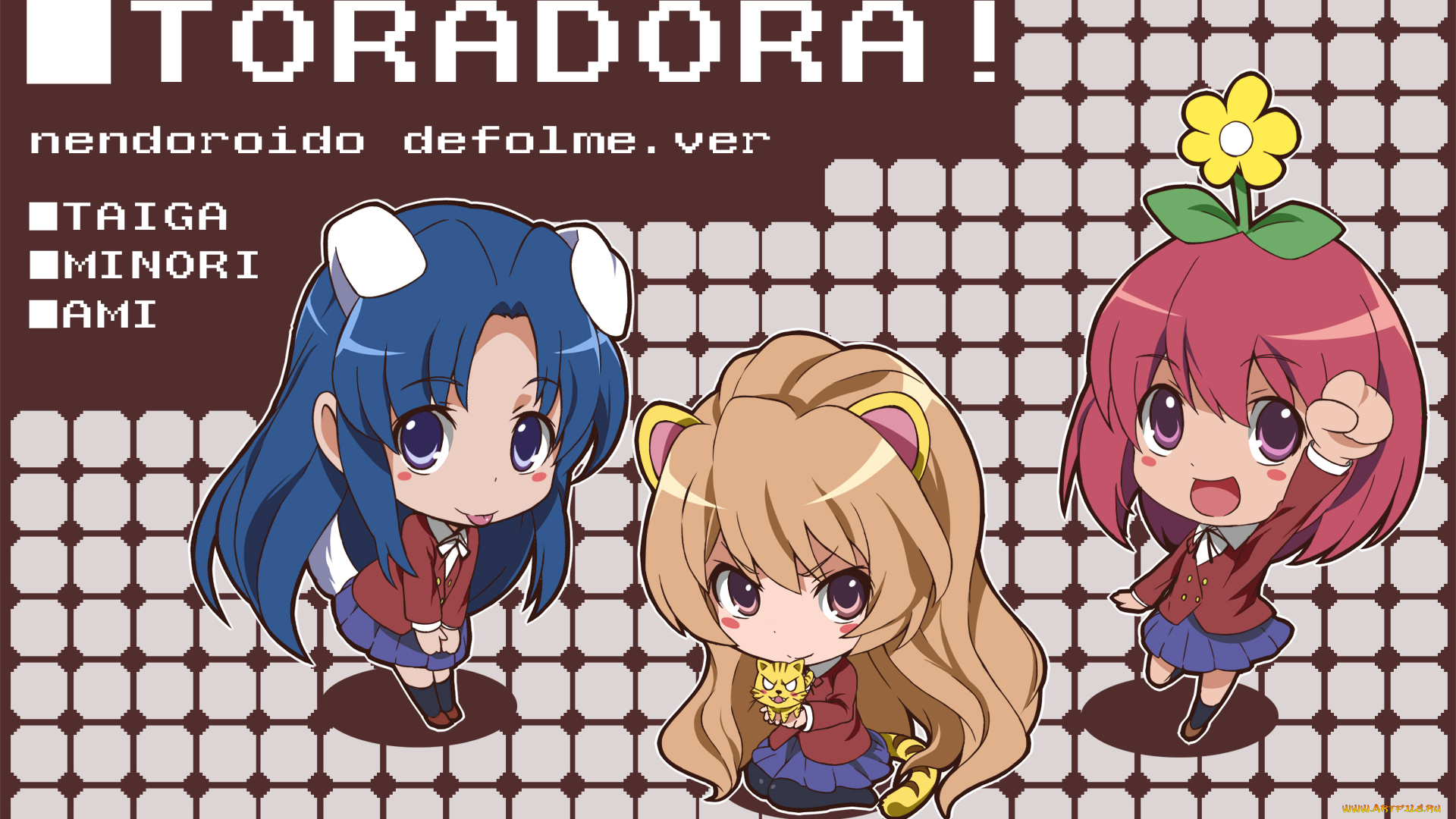 аниме, toradora, торадора