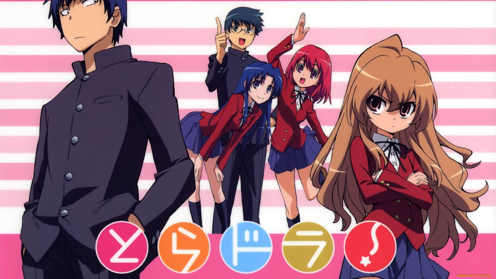 аниме, toradora, торадора